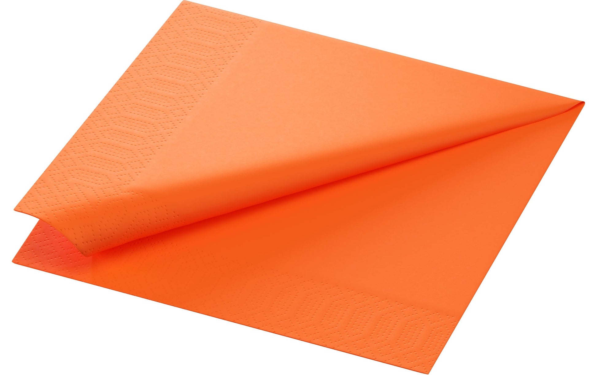 Duni Servietten – orange – 40 × 40 cm, 3-lagig – 250 Stück