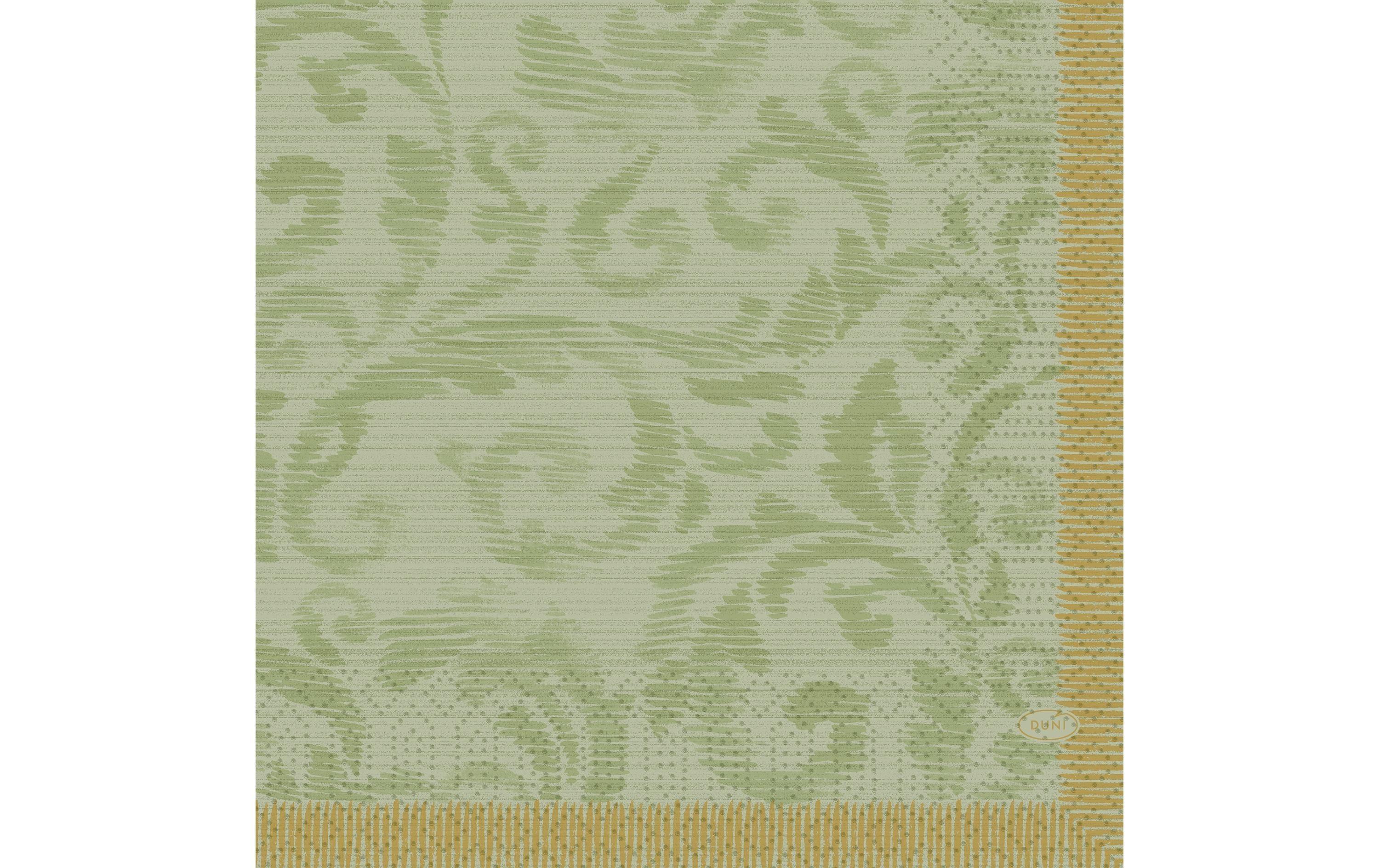 Duni Servietten – grün – 33 × 33 cm, 3-lagig – 1000 Stück