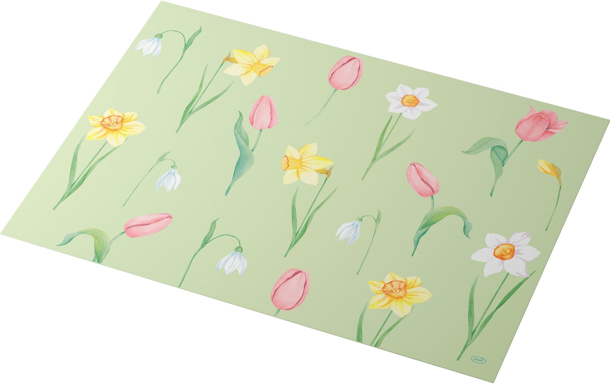 Duni Tischset – Papier, Blumenmotiv, 40 × 30 cm