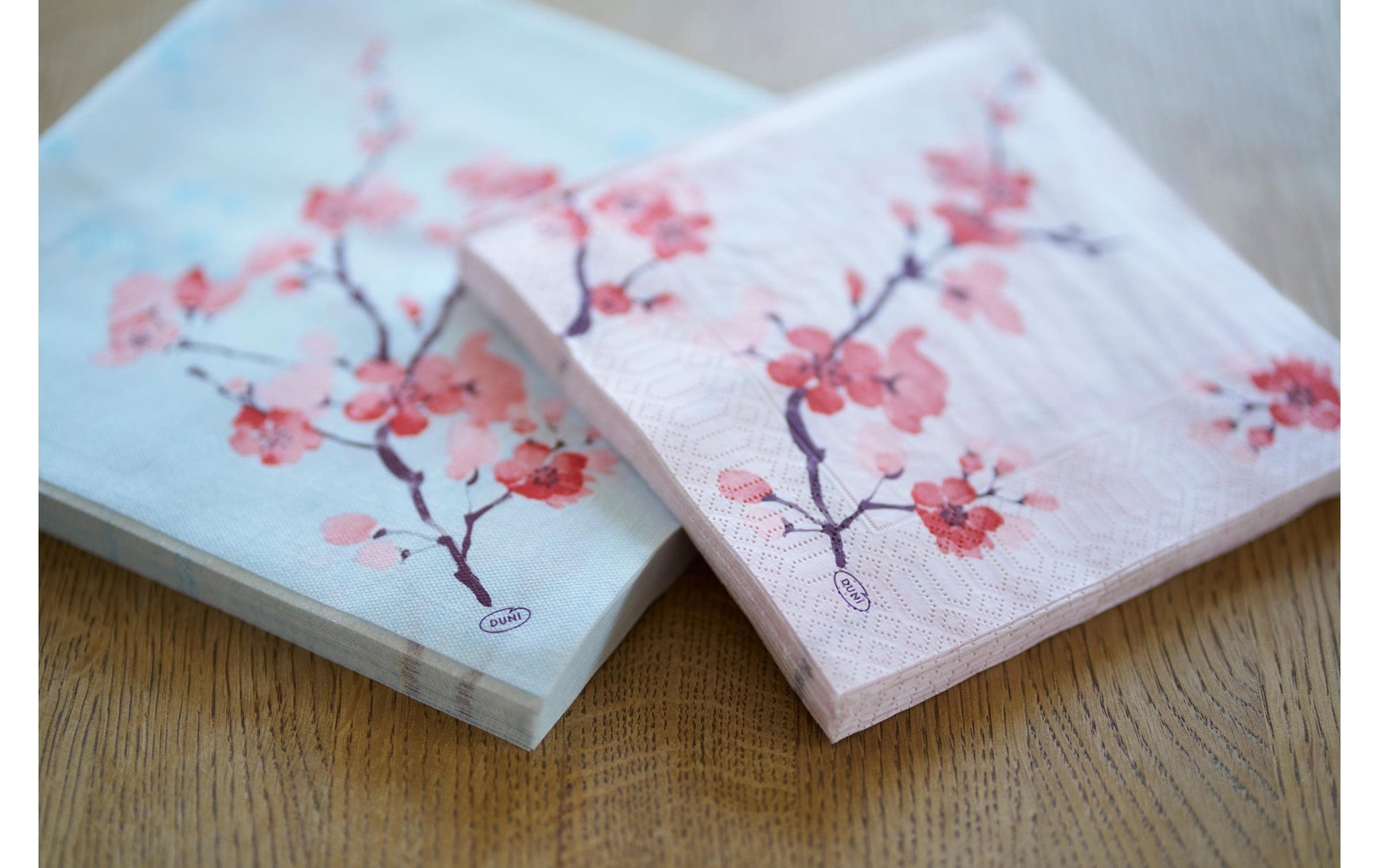 Duni Servietten Cherry Breeze rosa – 33 × 33 cm, 3-lagig – 500 Stück