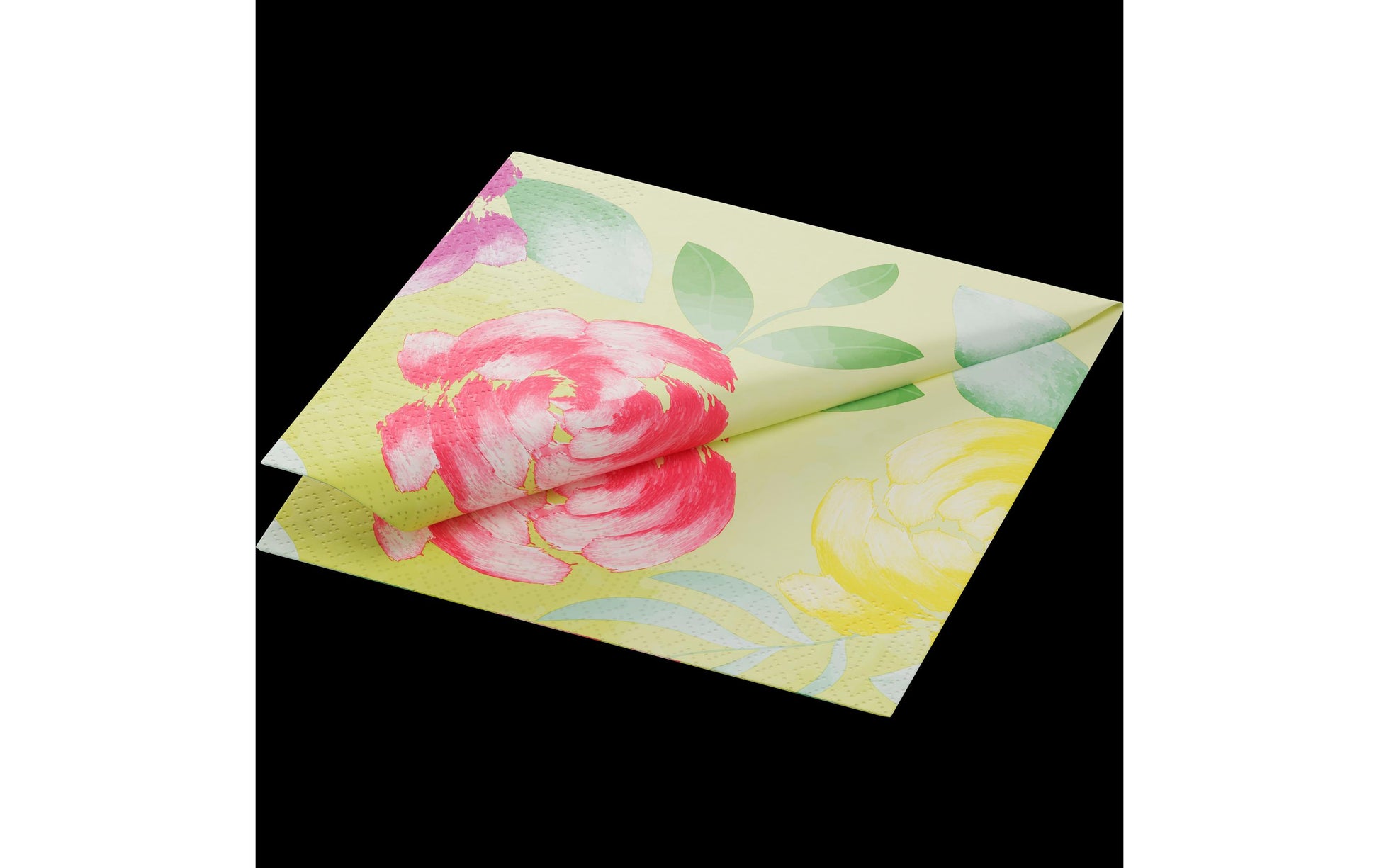 Duni Servietten Soft Tropics – mehrfarbig – 24 × 24 cm, 3-lagig