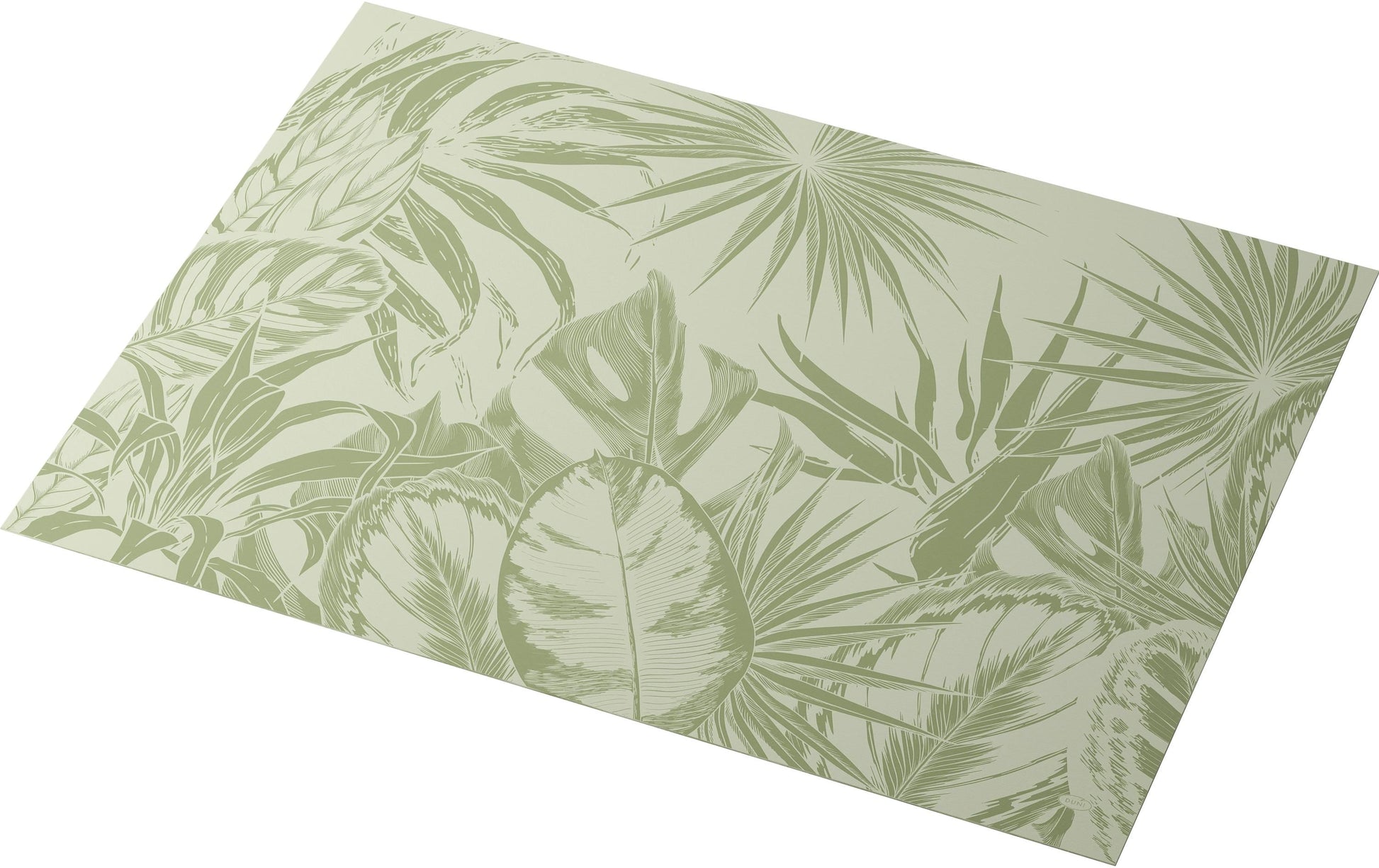 Duni Tischset Tropical Vibes, Blüten, 30 × 40 cm – grün – 1000 Stk.