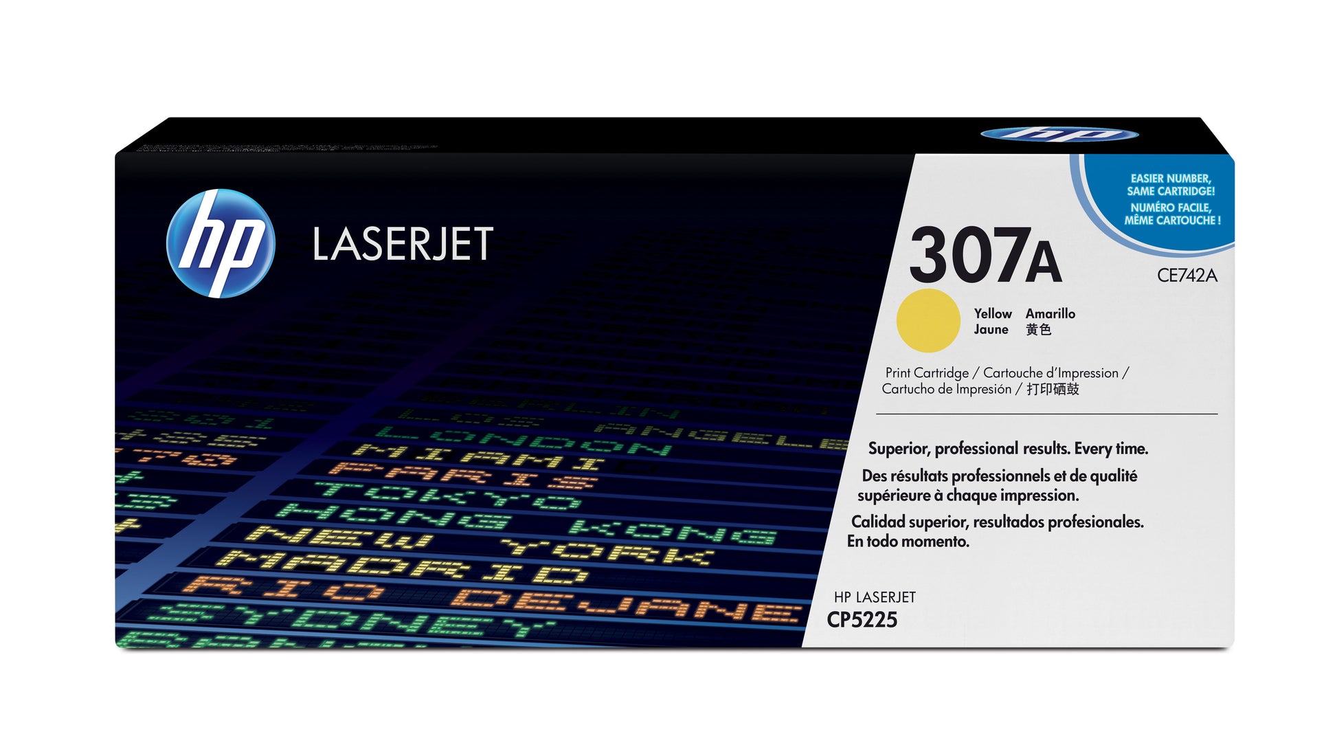 HP 307A (CE743A+CE740A+CE741A+CE742A) CMYK Toner – Original –  – für HP CP5225