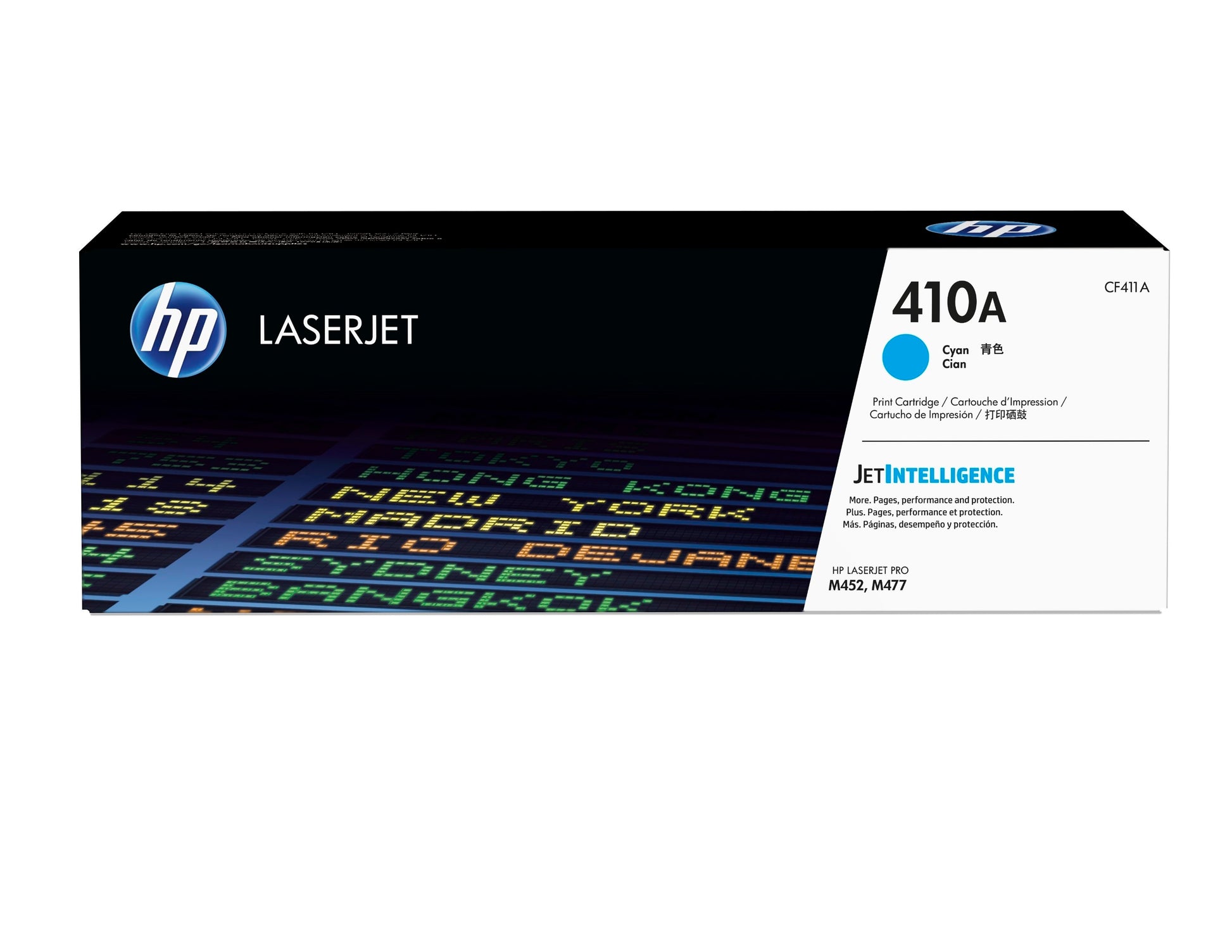 HP 410X CMYK Toner – Original XL –  – 6’500/5’000 Seiten – für HP Color LaserJet Pro M452/M377/M477