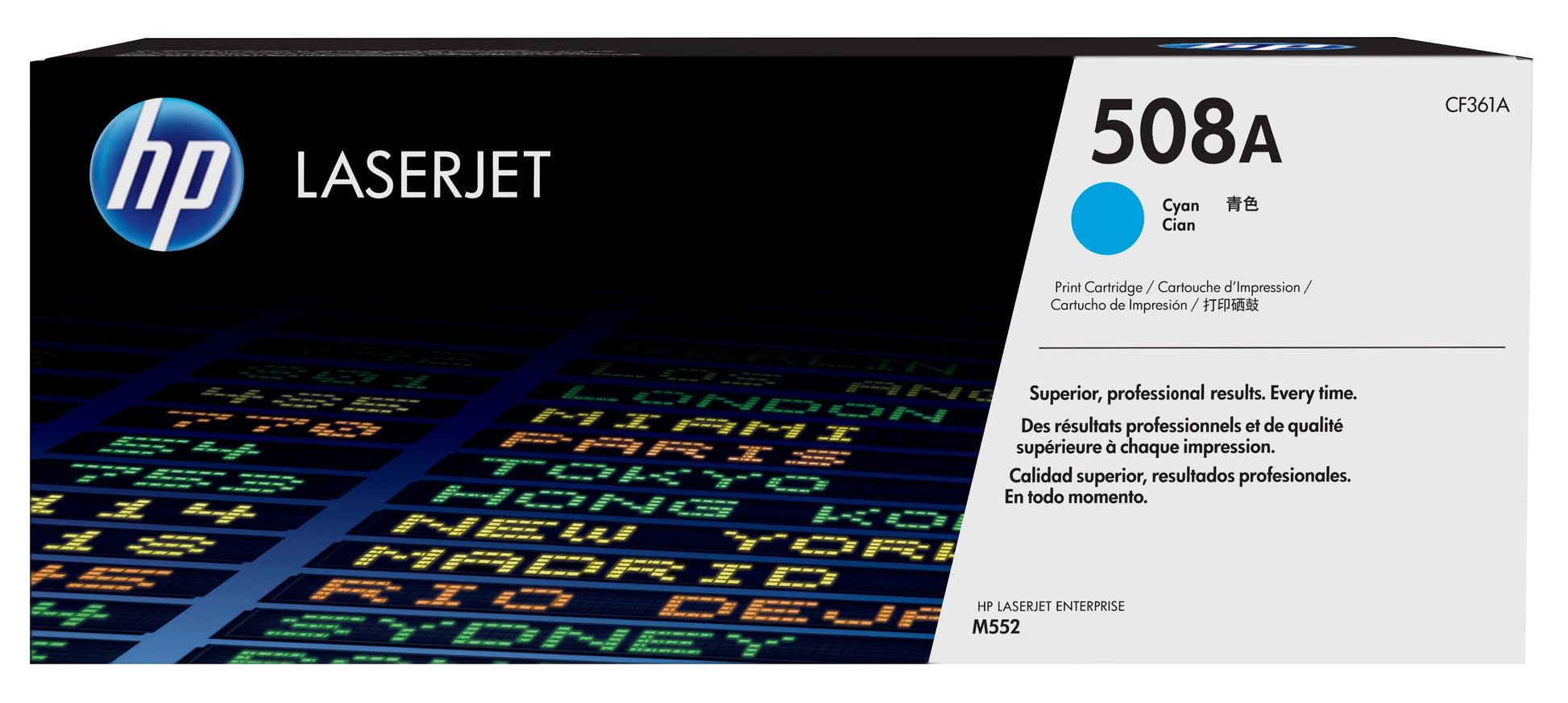 HP 508A CMYK Toner – Original –  (CMYK) – 6'000/5'000 Seiten – für HP Color LaserJet Enterprise M577