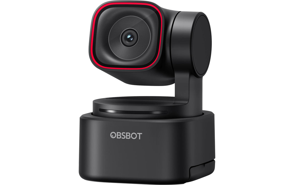 Obsbot Tiny 3 Lite Webcam – 4K Ultra HD, Autofokus, USB-C, KI-Tracking – Schwarz