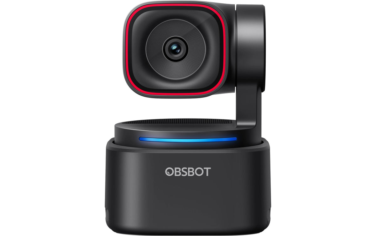Obsbot Tiny 3 Lite Webcam – 4K Ultra HD, Autofokus, USB-C, KI-Tracking – Schwarz