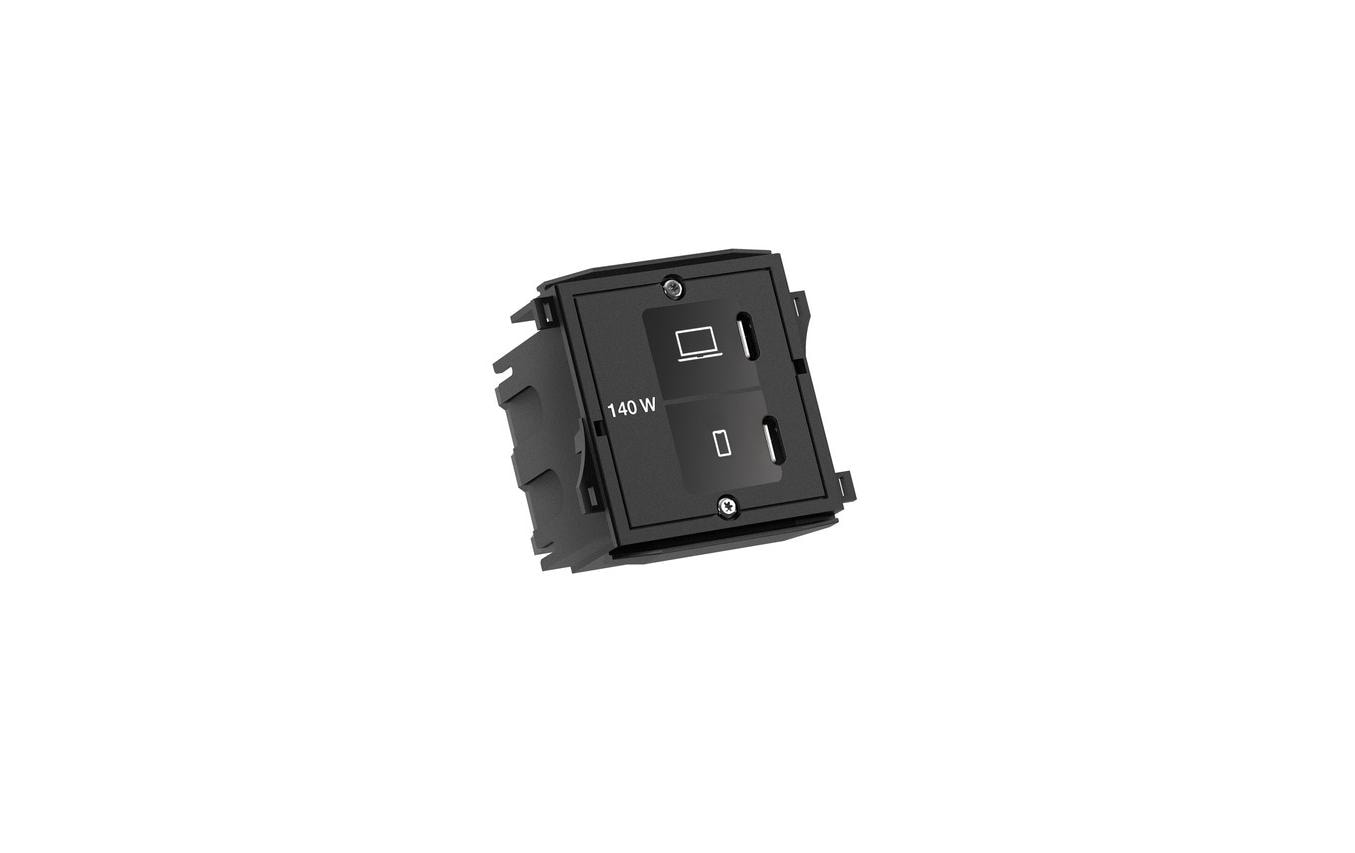 Bachmann Custom Modul USB-Ladegerät 140 W – schwarz