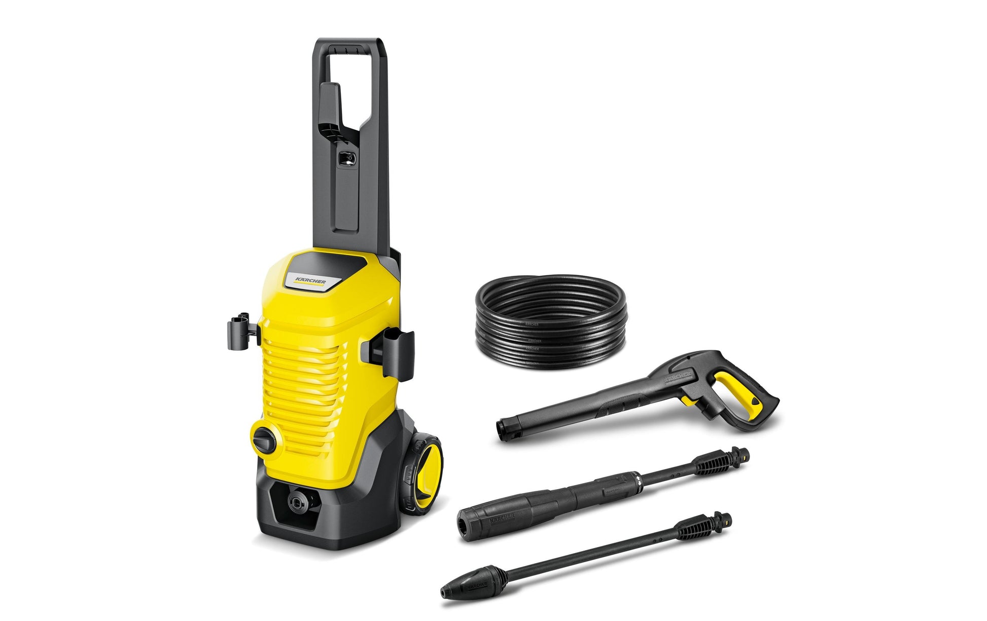 Kärcher K 5 WCM Hochdruckreiniger – 2100 W – 145 bar, 500 l/h, Schlauch 8 m – Netzbetrieb