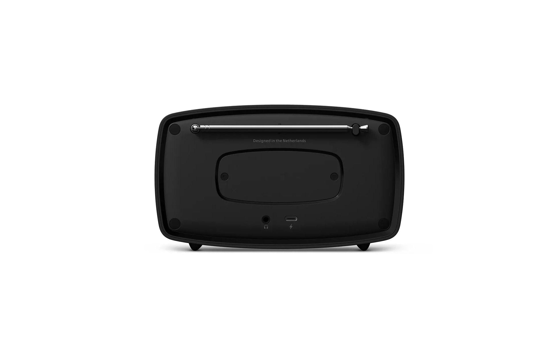Philips The Janet Century TAV2000FB – Tragbares Radio, UKW, Bluetooth, Akkubetrieb (USB-C) – Schwarz