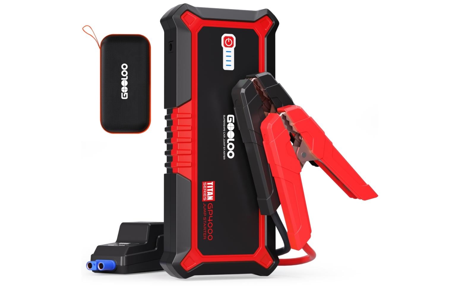 Gooloo GP4000RED Powerbank 24'000 mAh – USB-C, USB-A