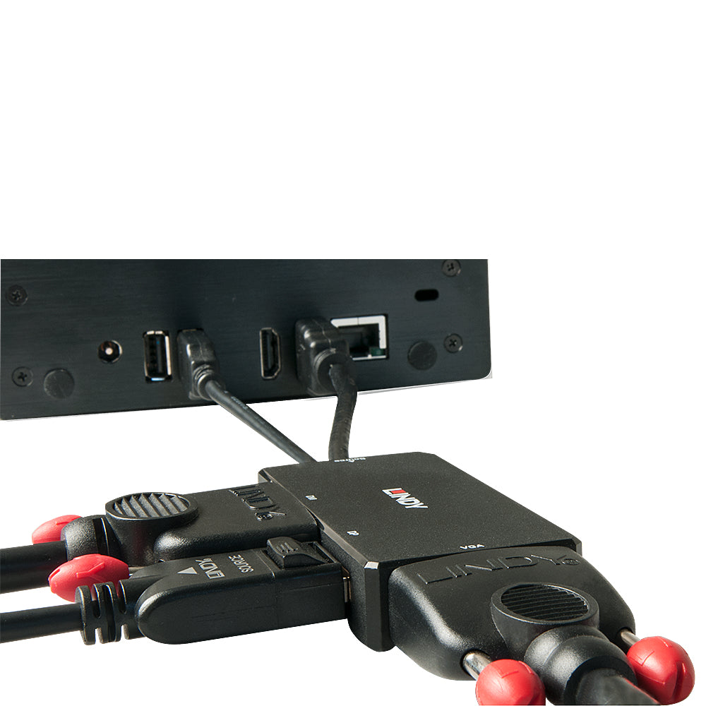 Lindy HDMI Multiport-Adapter – DisplayPort + DVI + VGA