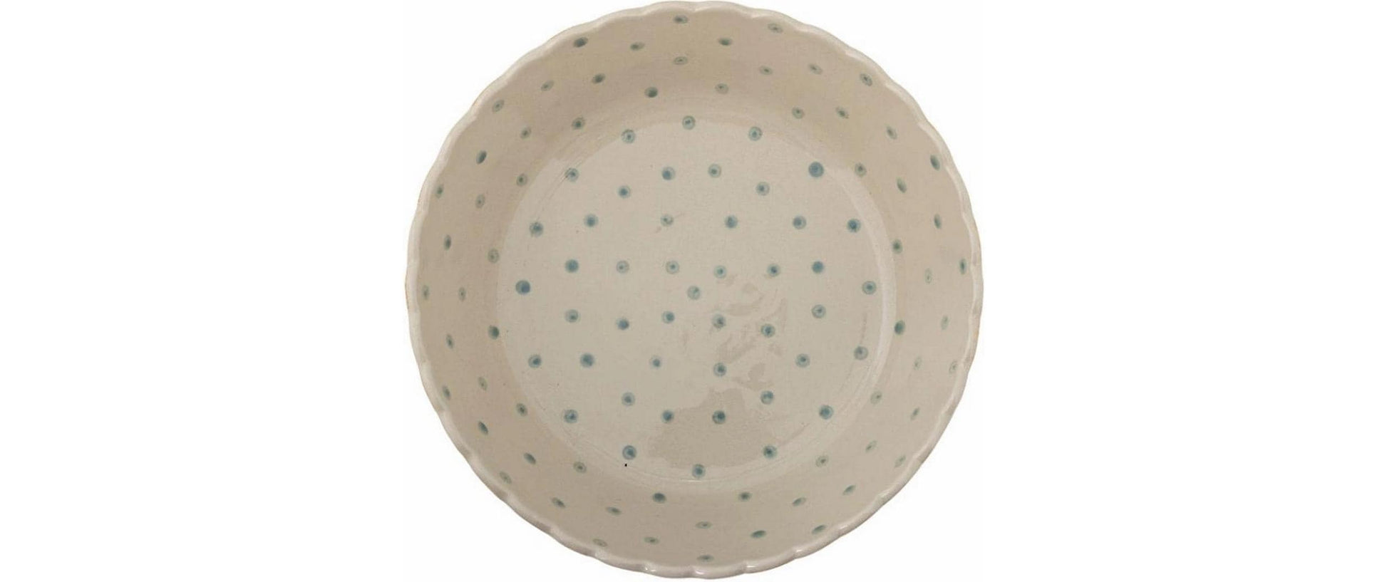 Bloomingville Snackschale Happy Changes – 2,9 l, Ø 24,0 cm, Steingut, spülmaschinenfest, mikrowellengeeignet