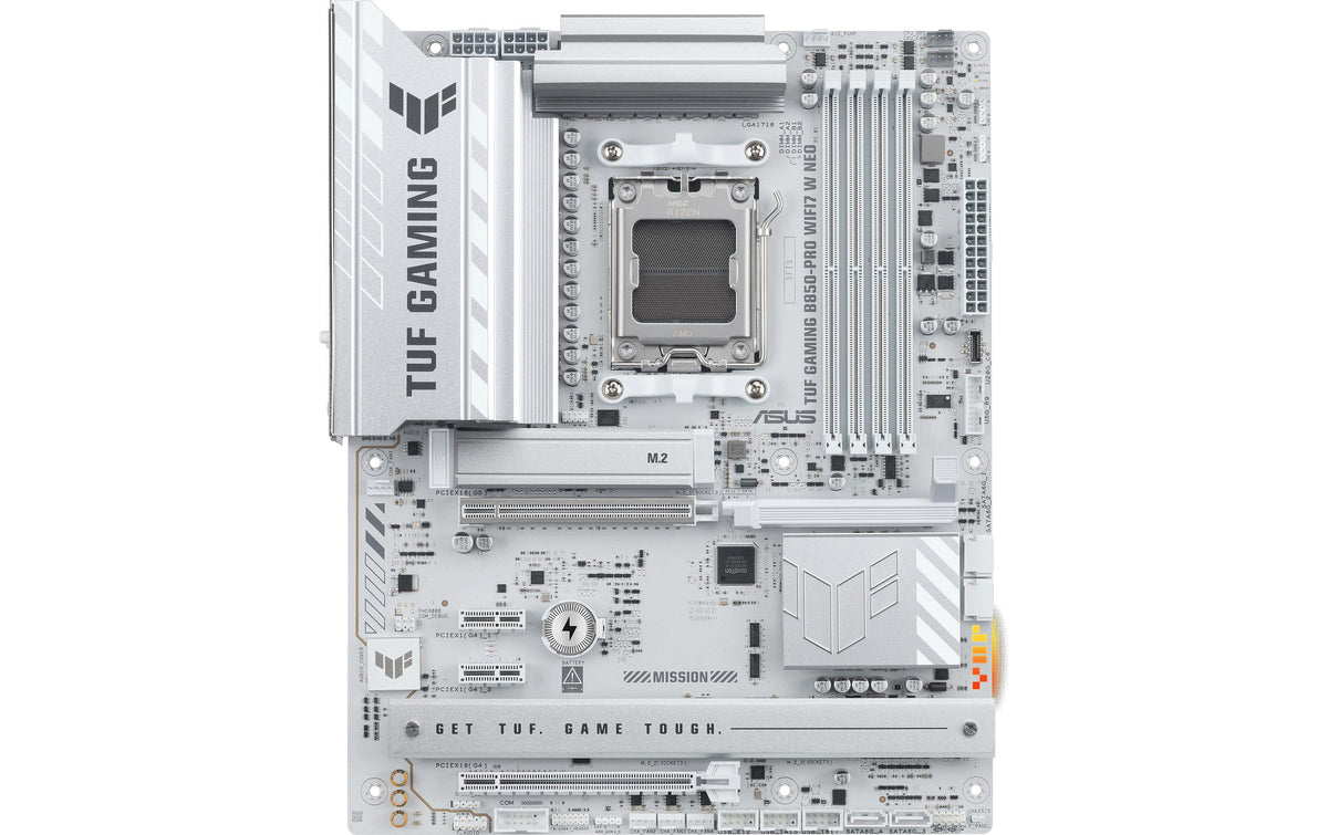 ASUS TUF GAMING B850-PRO WIFI7 W NEO – Mainboard – Sockel AM5, AMD B850, ATX, DDR5