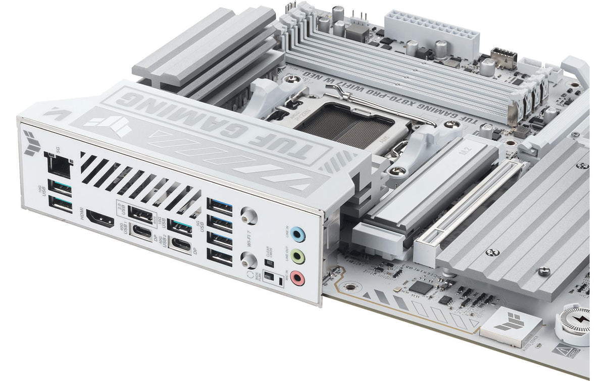 ASUS TUF GAMING X870-PRO WIFI7 W NEO – Mainboard – AM5, AMD X870, ATX, DDR5