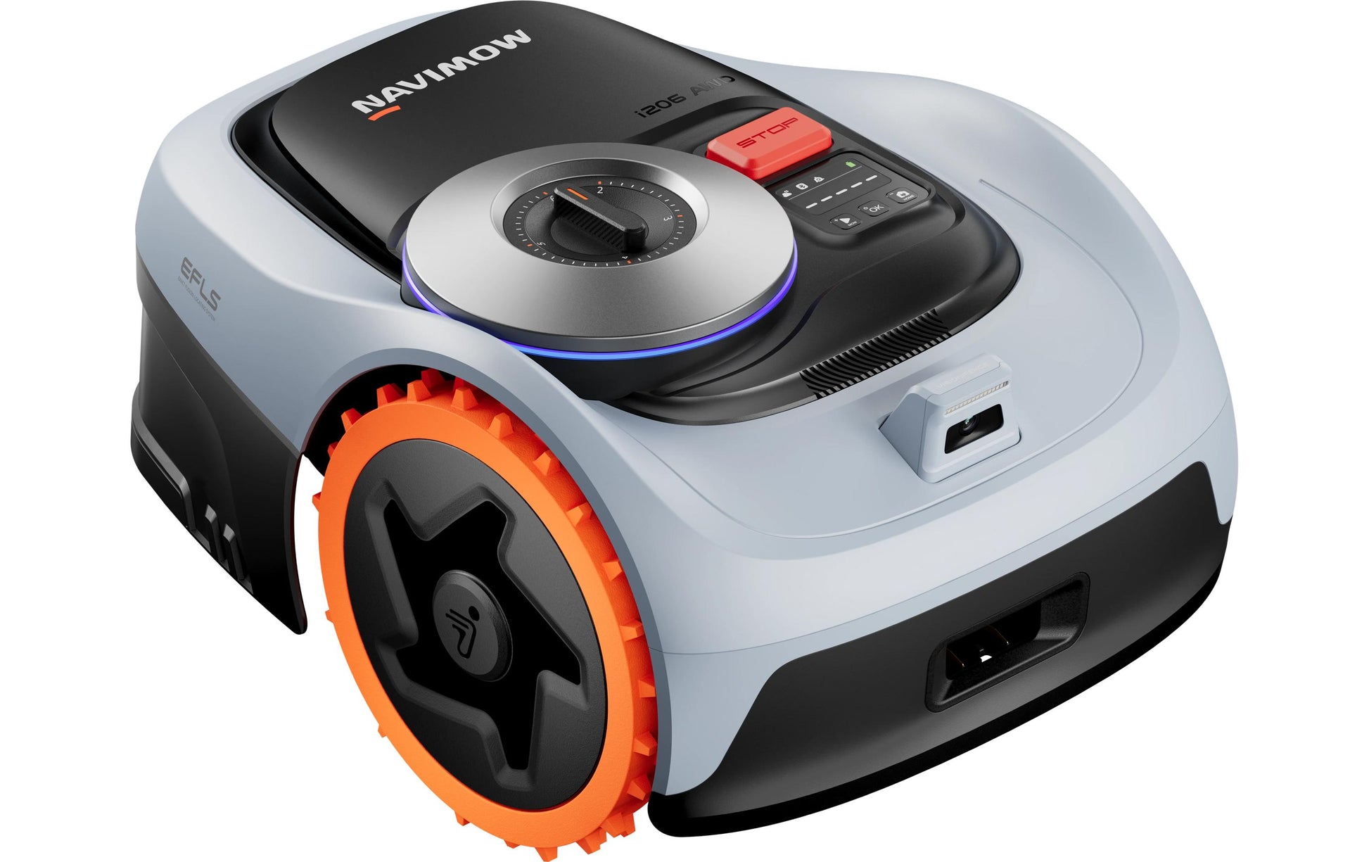 Navimow i206E AWD Rasenroboter – 21,6 V – Mähfläche 600 m², Schnittbreite 180 mm, Schnitthöhe 20–60 mm