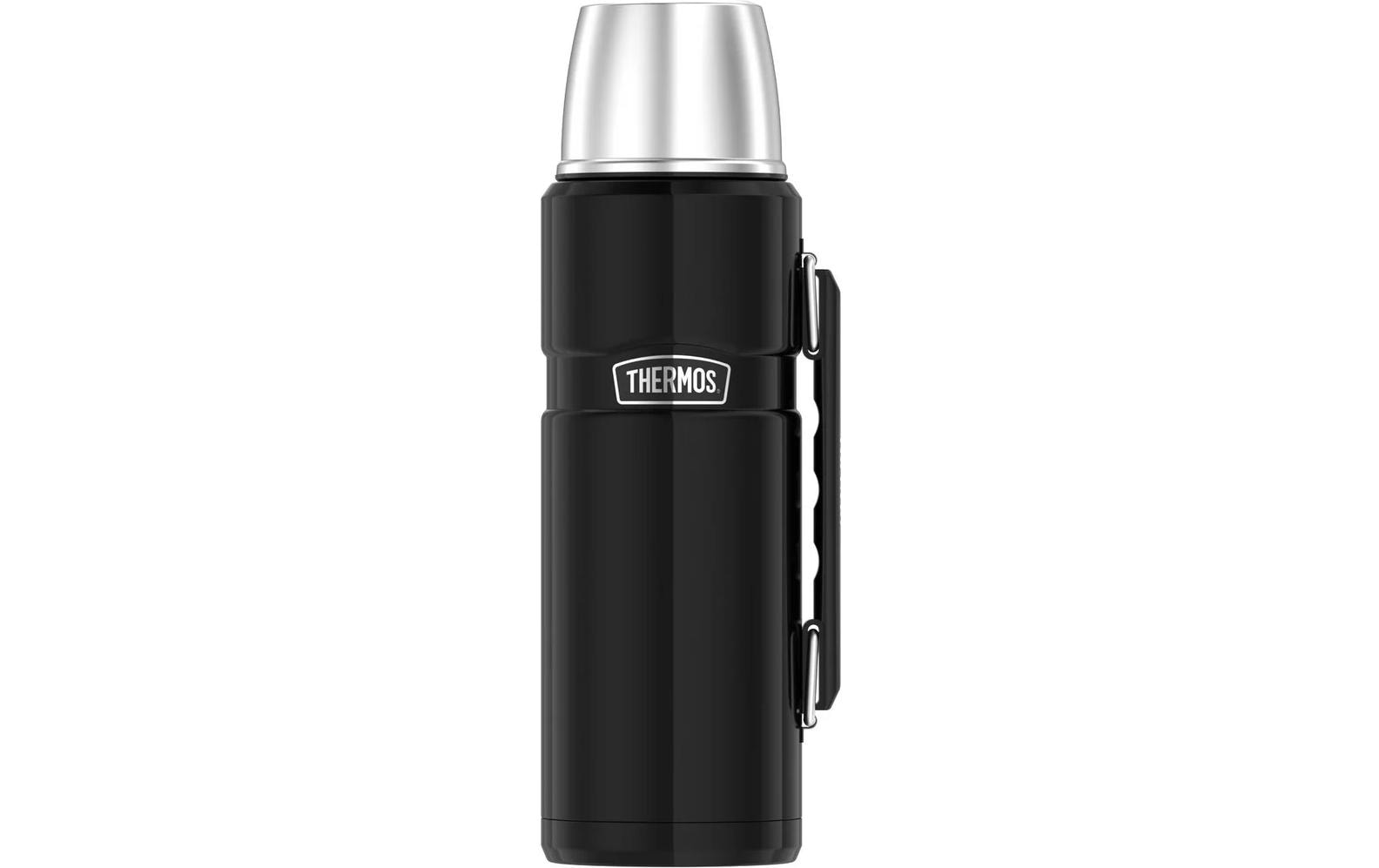 Thermos Stainless King Isolierflasche 1,2 l – Doppelwandig, Edelstahl, Schraubdeckel
