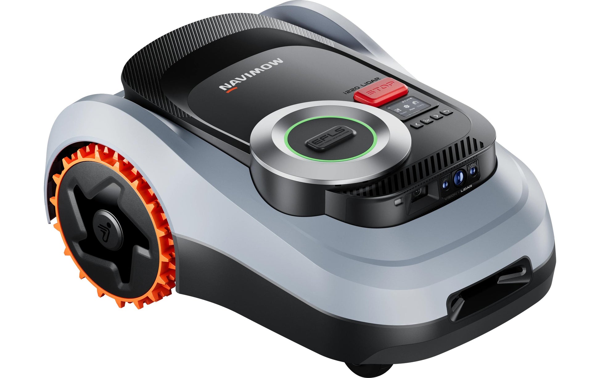 Navimow i220E – Rasenroboter – 2'000 m², 22 cm Schnittbreite, Lidar – für Amazon Alexa, Google Home