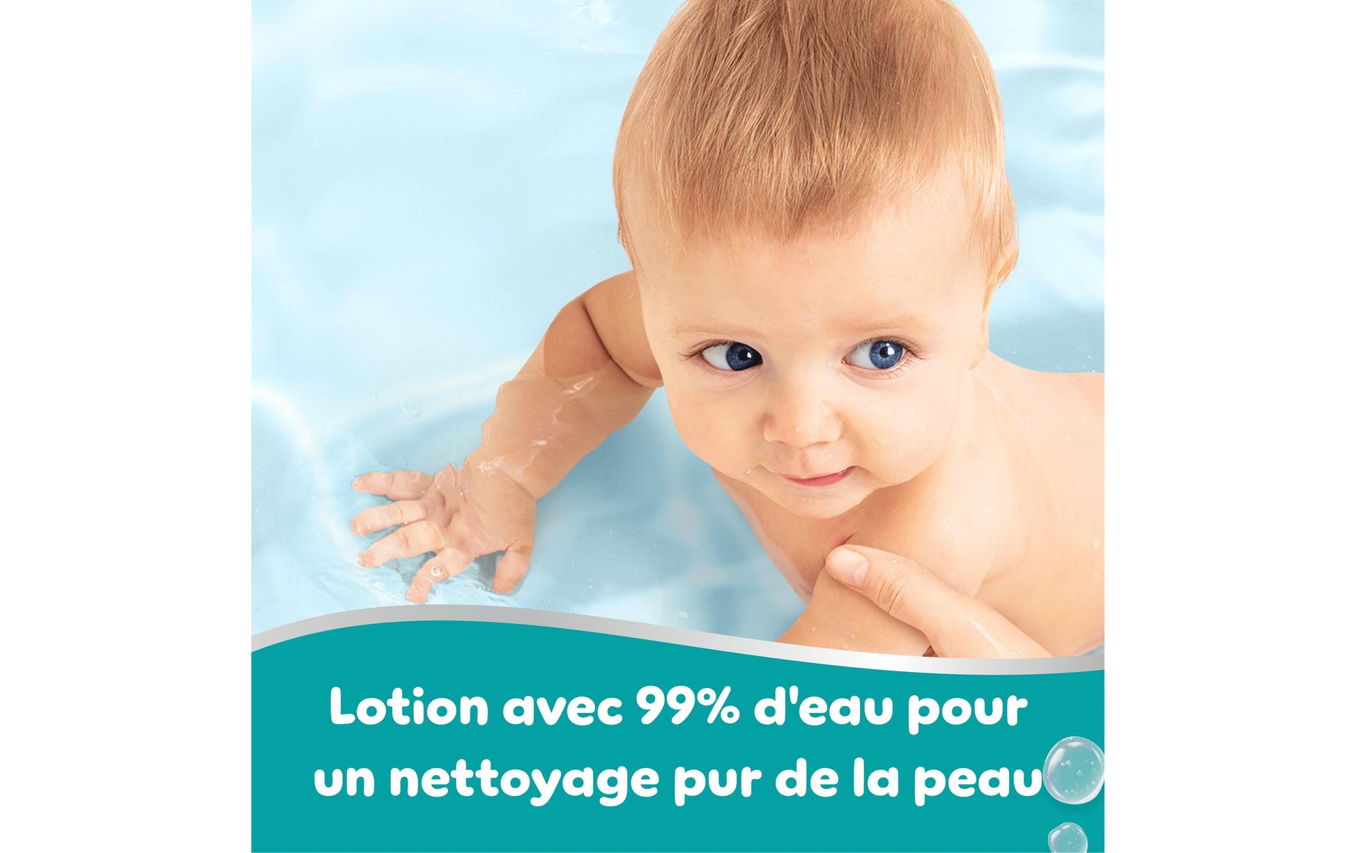 Pampers Feuchttücher – 99 % Wasser – 1080 Stk