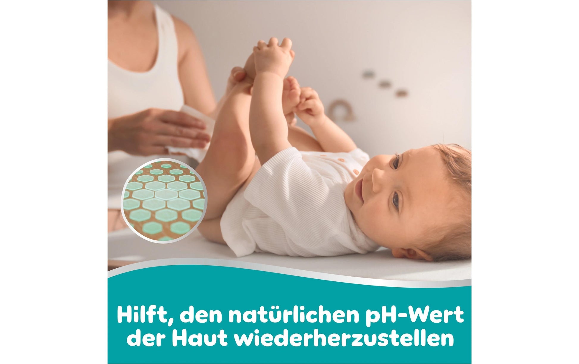 Pampers Feuchttücher – 99 % Wasser – 1080 Stk