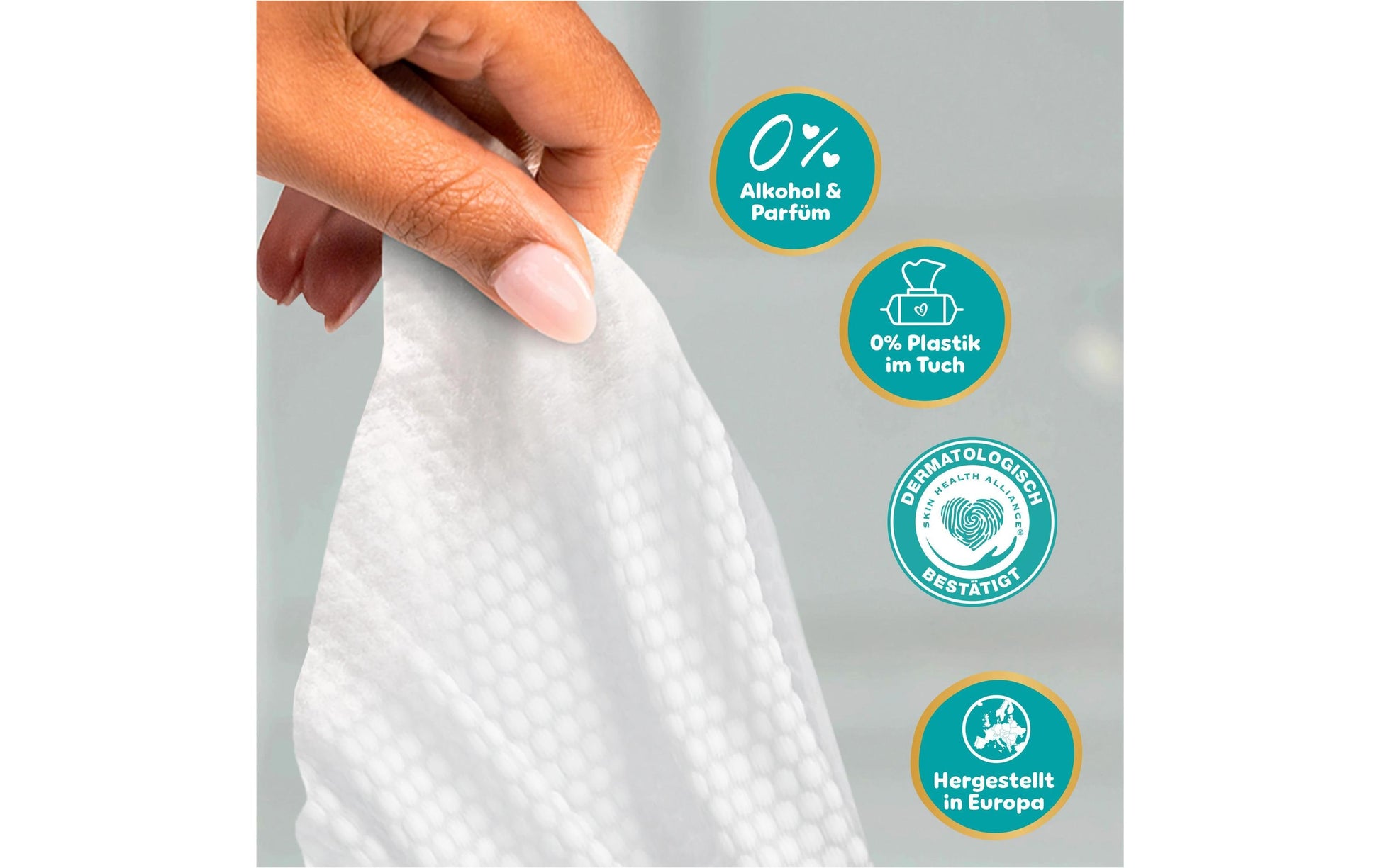 Pampers Feuchttücher Aqua Soft Touch – 864 Stk