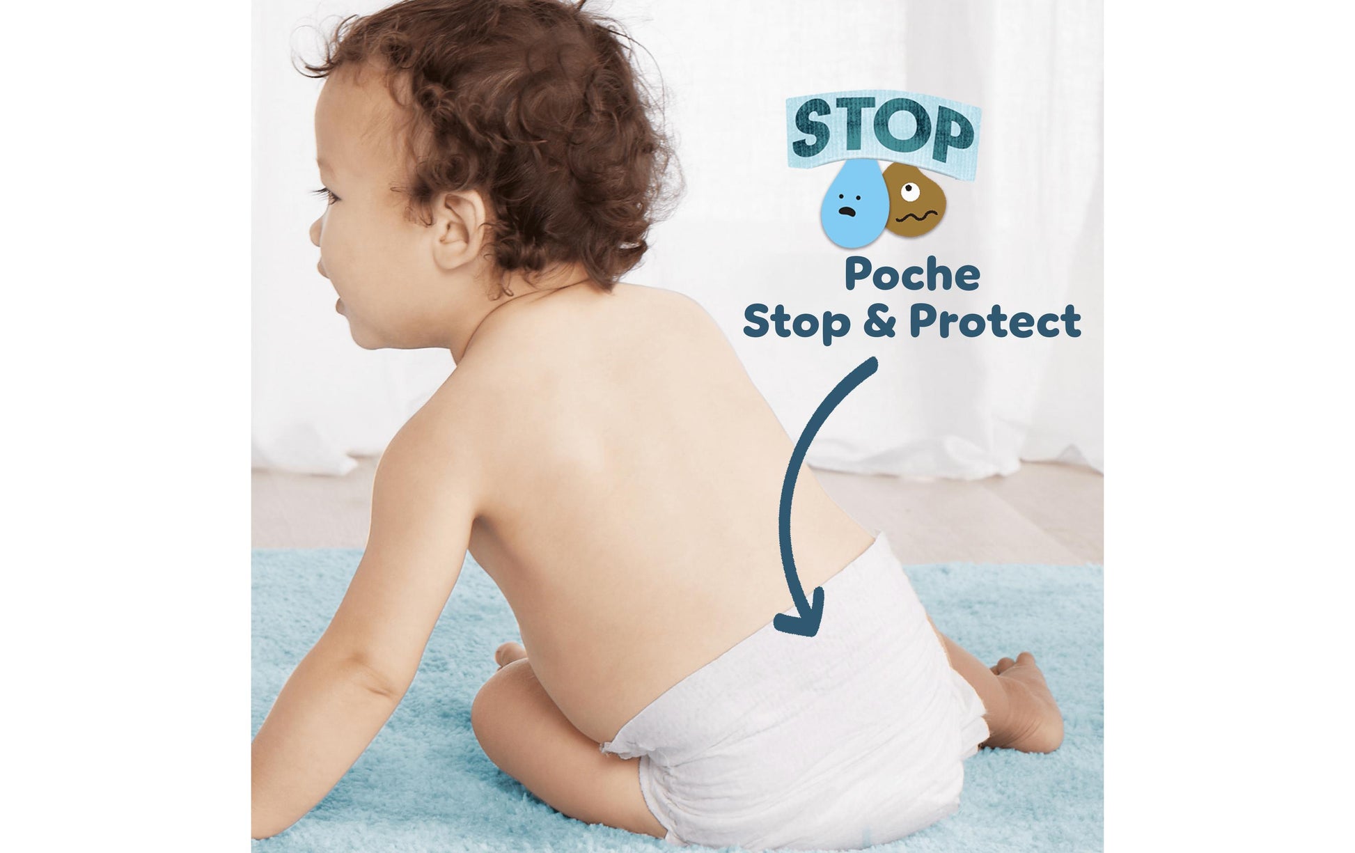 Pampers Windeln Premium Protection Gr. 3+ – 186 Stk – weiss