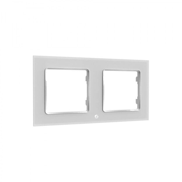 Shelly Wall Frame 2 – Zubehör – Wandrahmen, 2-Gang – Weiss