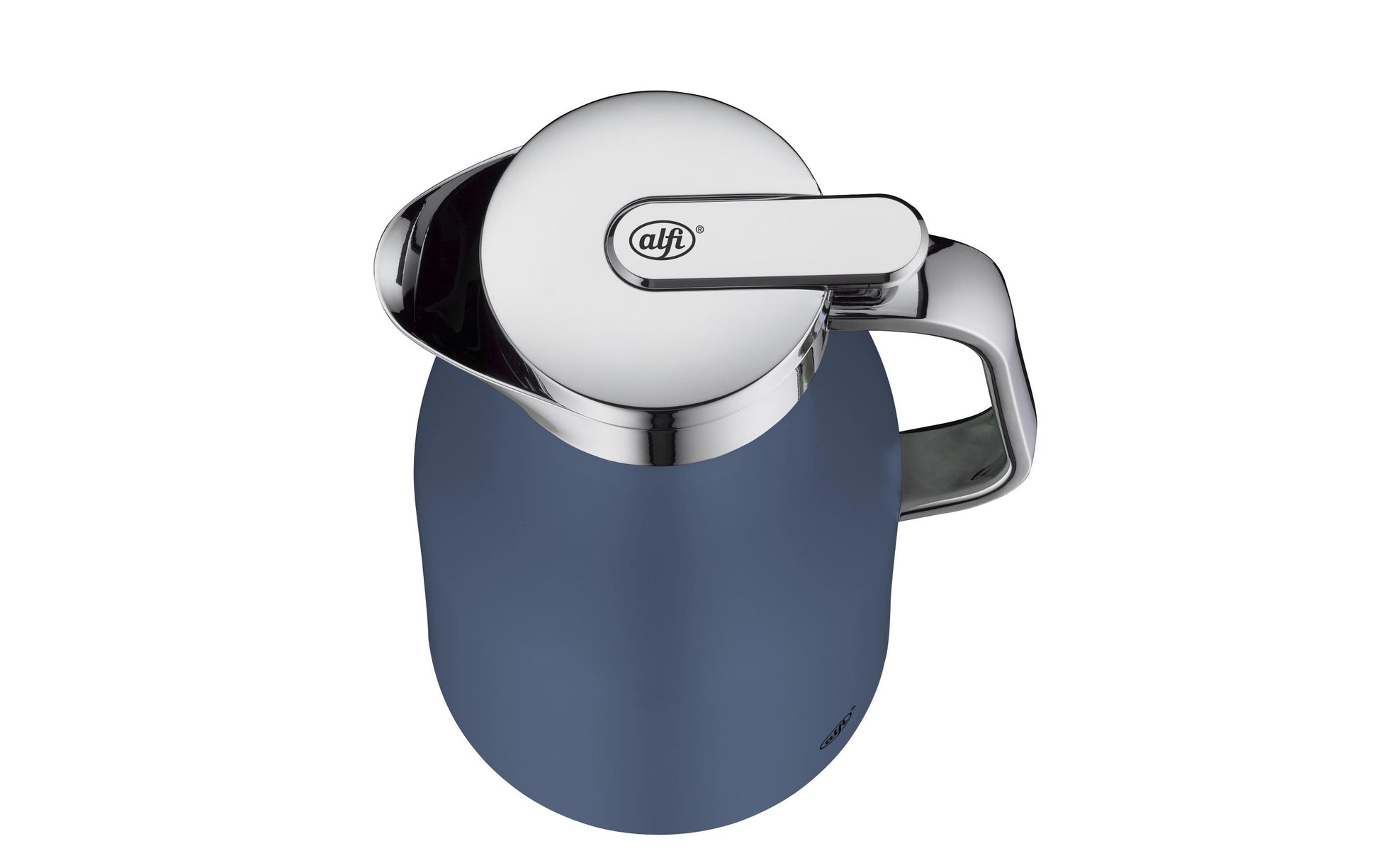 Alfi Thermoskanne Skyline – 1 l, Edelstahl, Blau