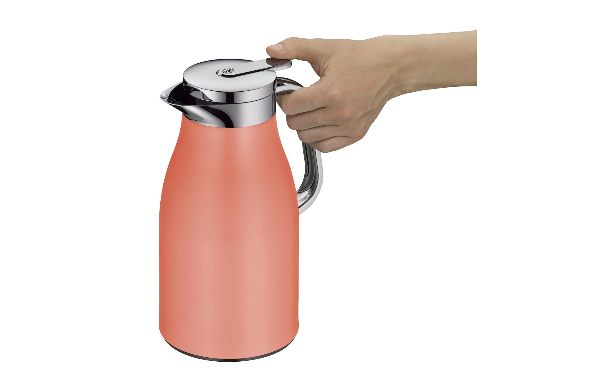 Alfi Thermoskanne Skyline – 1,0 l, Edelstahl, Apricot