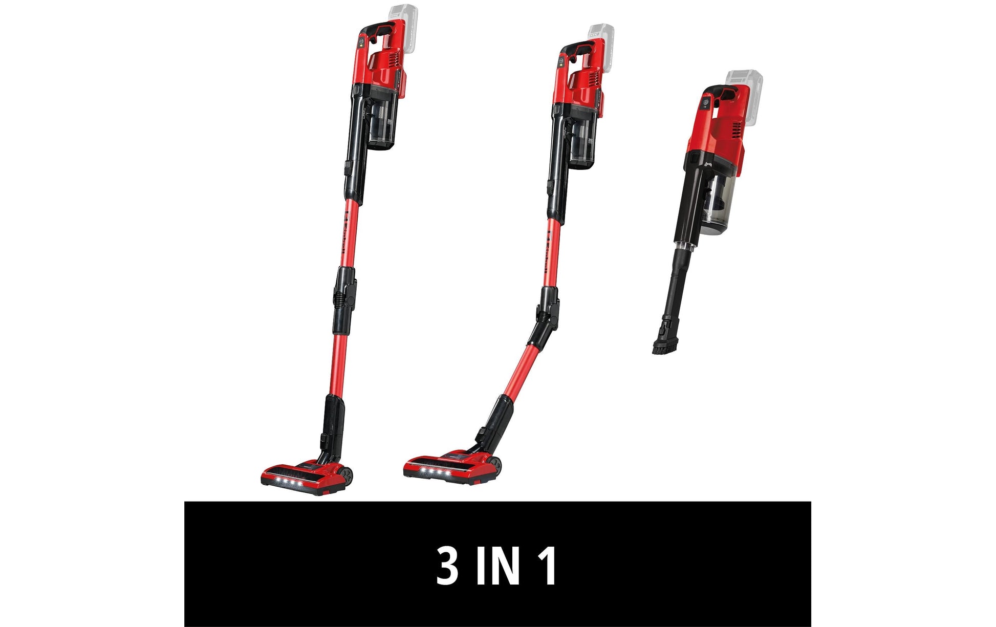 Einhell Akkustaubsauger TE-SV 18 Li-FLX-Solo, 2-in-1 – 0,60 l, 18 V