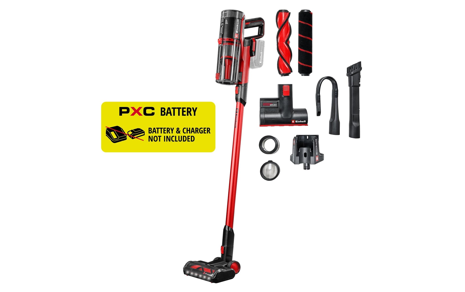 Einhell Akkustaubsauger TE-SV 18/270 Li BL-Solo, 2-in-1 – Behälter 0,85 l, 18 V