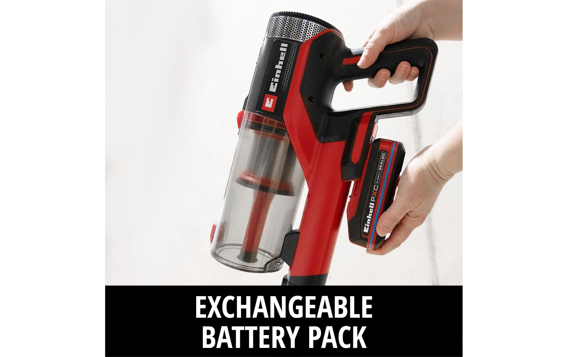 Einhell Akkustaubsauger TE-SV 18/270 Li BL-Solo, 2-in-1 – Behälter 0,85 l, 18 V