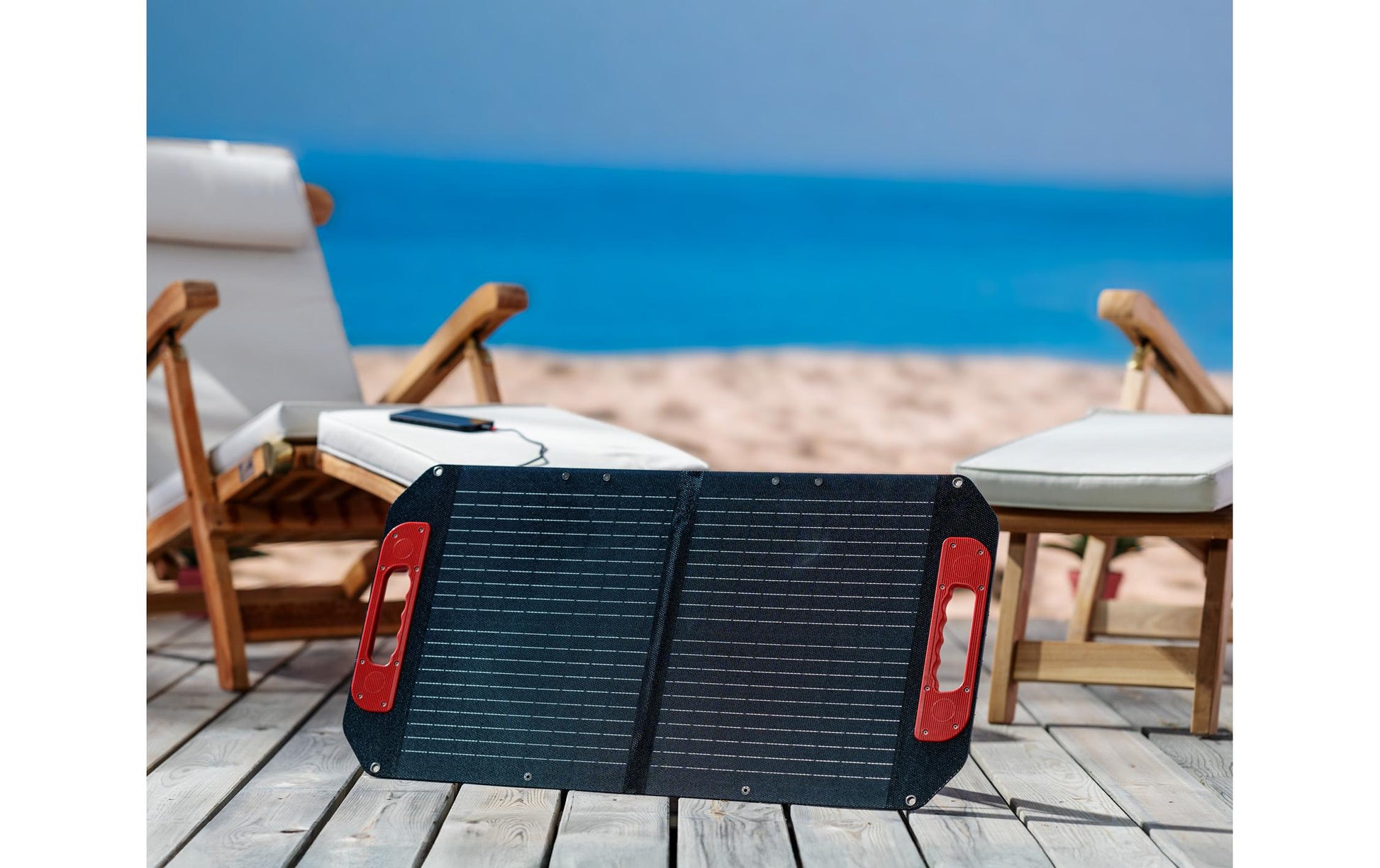 Einhell Solarpanel 40 W – Ladegerät, für Einhell Power X-Change