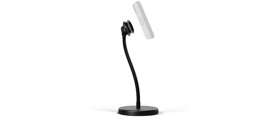 Silwy Tischständer, magnetisch, Saugnapf, 360° drehbar – universal – Schwarz, Kunststoff/Metall/Silikon