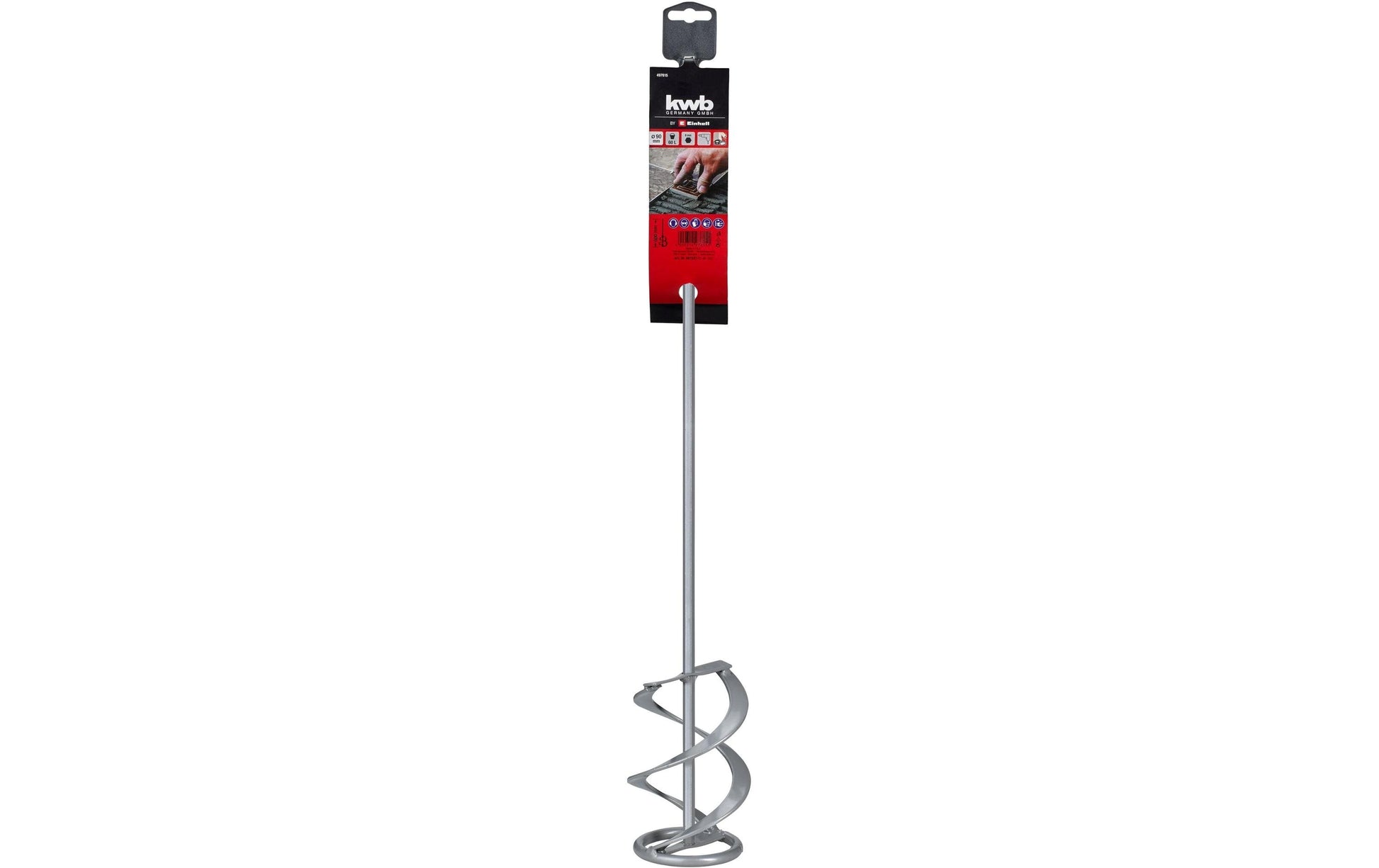 kwb Rührkorb 90 × 600 mm 8 mm Sechskant – für Mörtel & Farbe