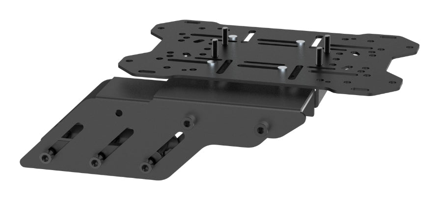 Oplite OP-GTR-FSHW – Radplatte für Flug-/Rennsimulator, für OPLITE Full Force KIT & GTR S3/S3 Elite, Stahl
