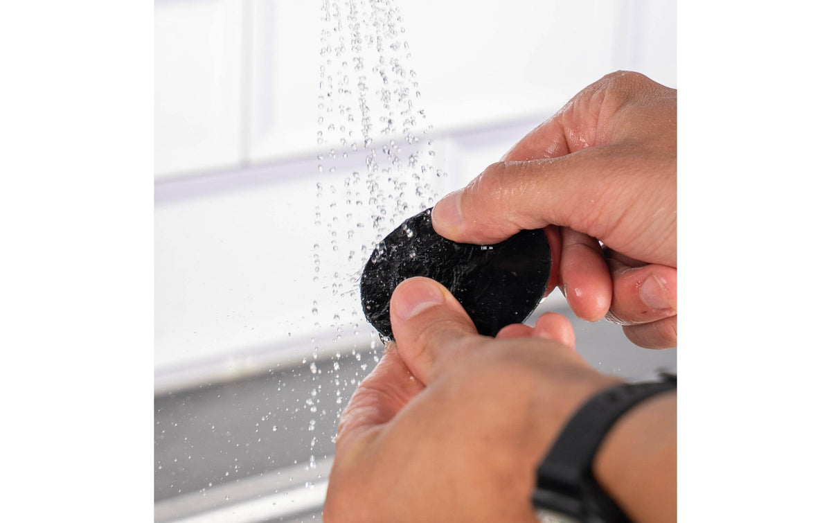 Silwy MAGNET Vacuum Patch – Magnetischer Clip – für glatte Oberflächen – für VACUUM-Produkte – Schwarz
