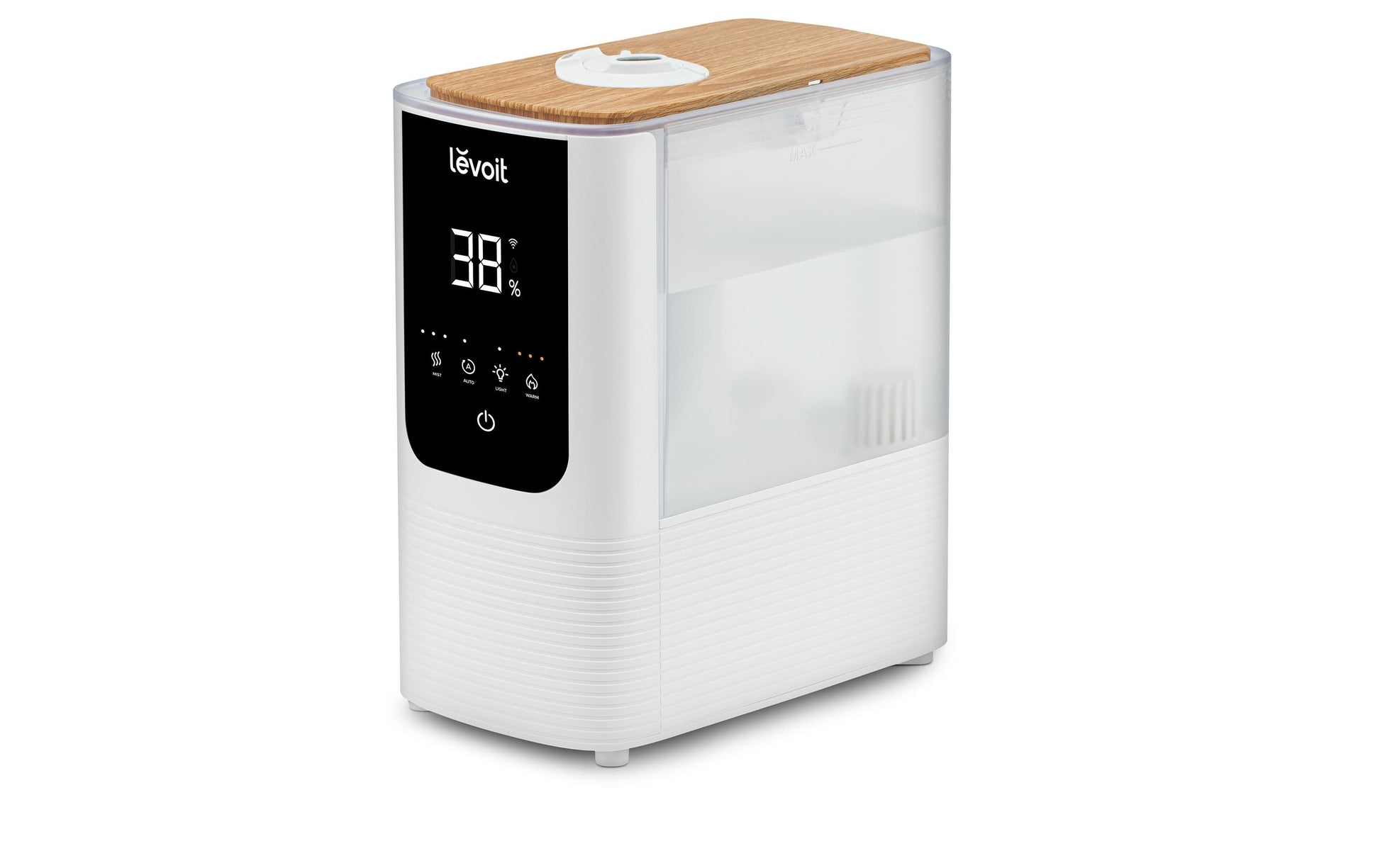 Levoit Luftbefeuchter Sync OasisMist Smart – Ultraschall, 550 ml/h, 4,5 l Tank, bis 40 m², Hygrostat