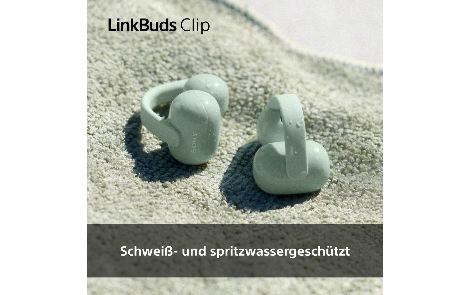 Sony U.K. Sony LinkBuds Clips WF-L900G TWS In-Ear – ANC, mit Ladecase, IPX4, Grün, BT 5.3