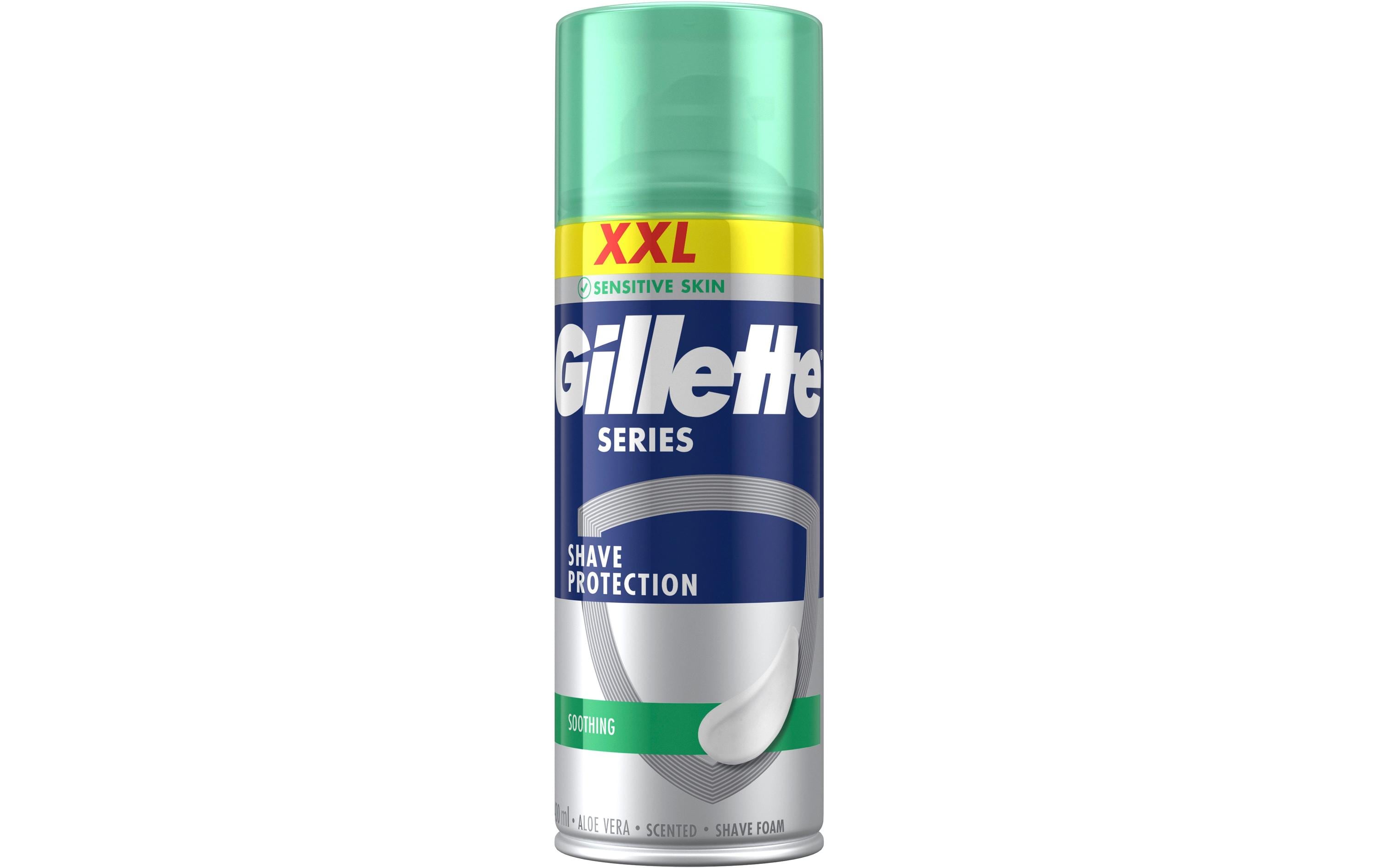 Gillette Rasierschaum Serie Sensitive – 400 ml