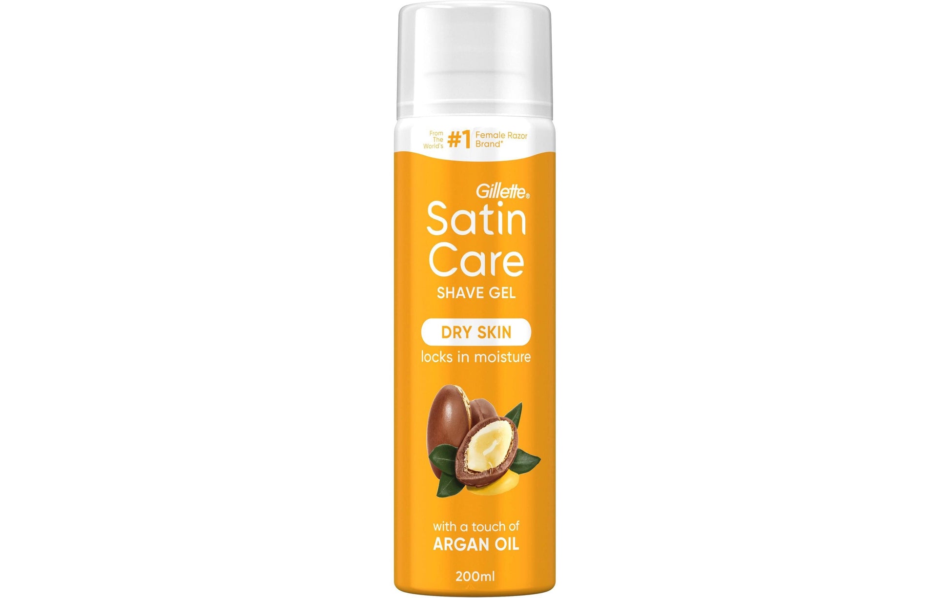 Gillette Venus Rasiergel Satin Care – Arganöl – 200 ml