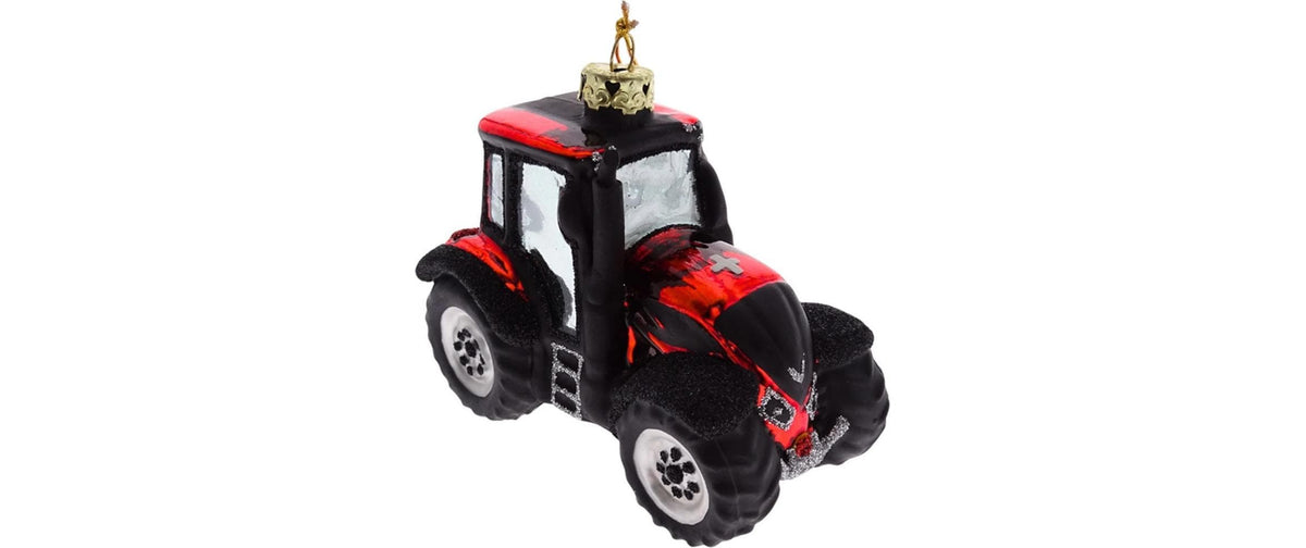 Creanorm Weihnachtskugel – 5,5 × 7 × 10 cm – Glas, mehrfarbig