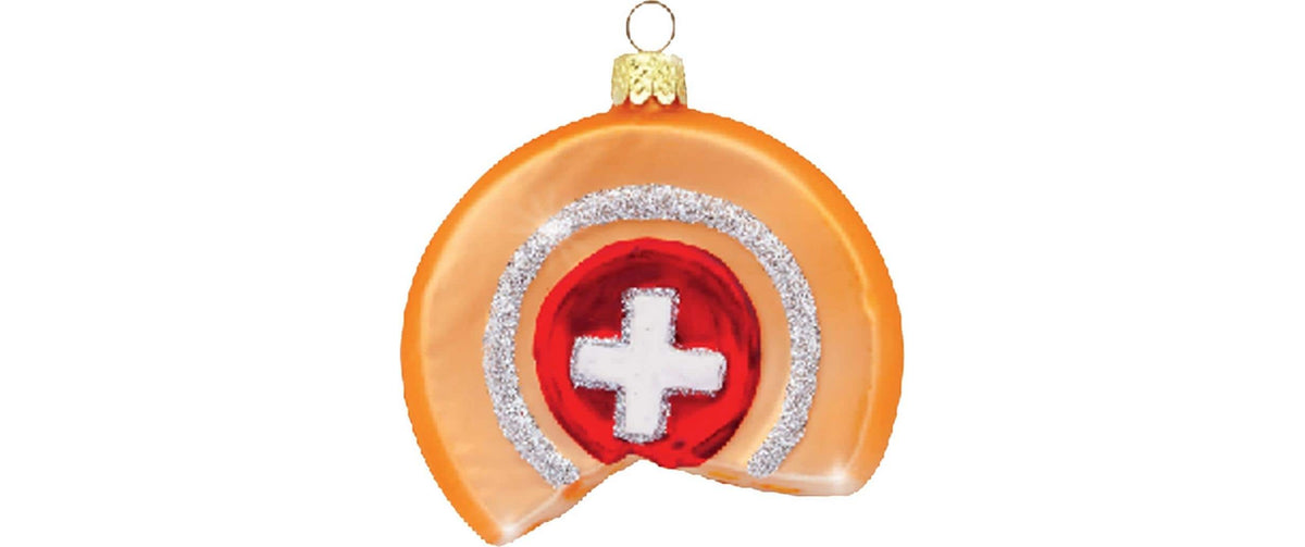 Creanorm Weihnachtskugel – Ø 7 cm – Glas, mehrfarbig