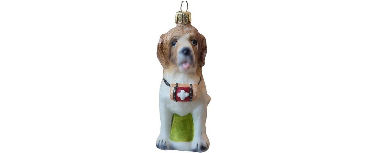 Creanorm Weihnachtskugel – Ø 8,5 × 10,5 cm – Glas, mehrfarbig