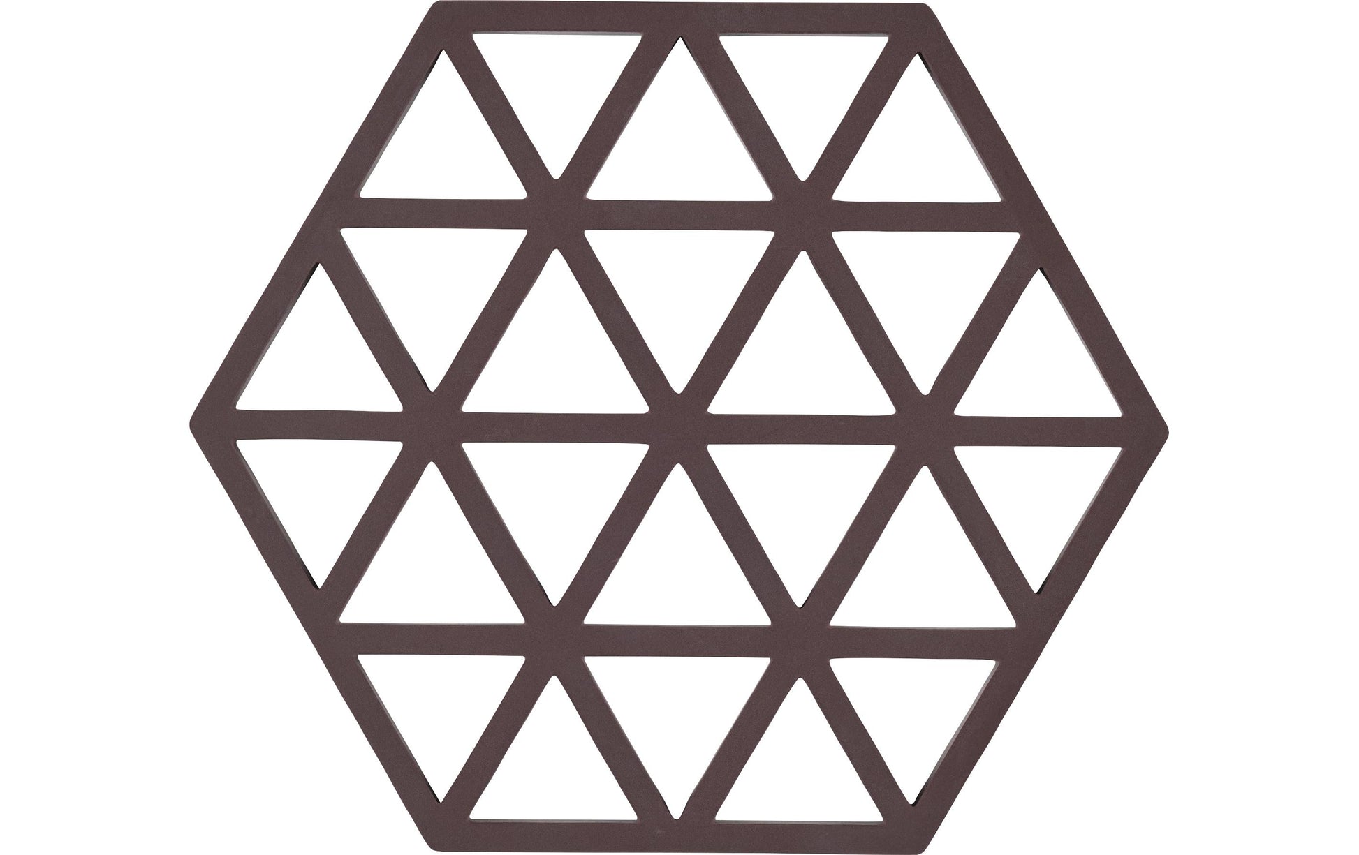 Zone Denmark Triangles – Topfuntersetzer 16 × 14 × 0,9 cm, Silikon, Kalamata
