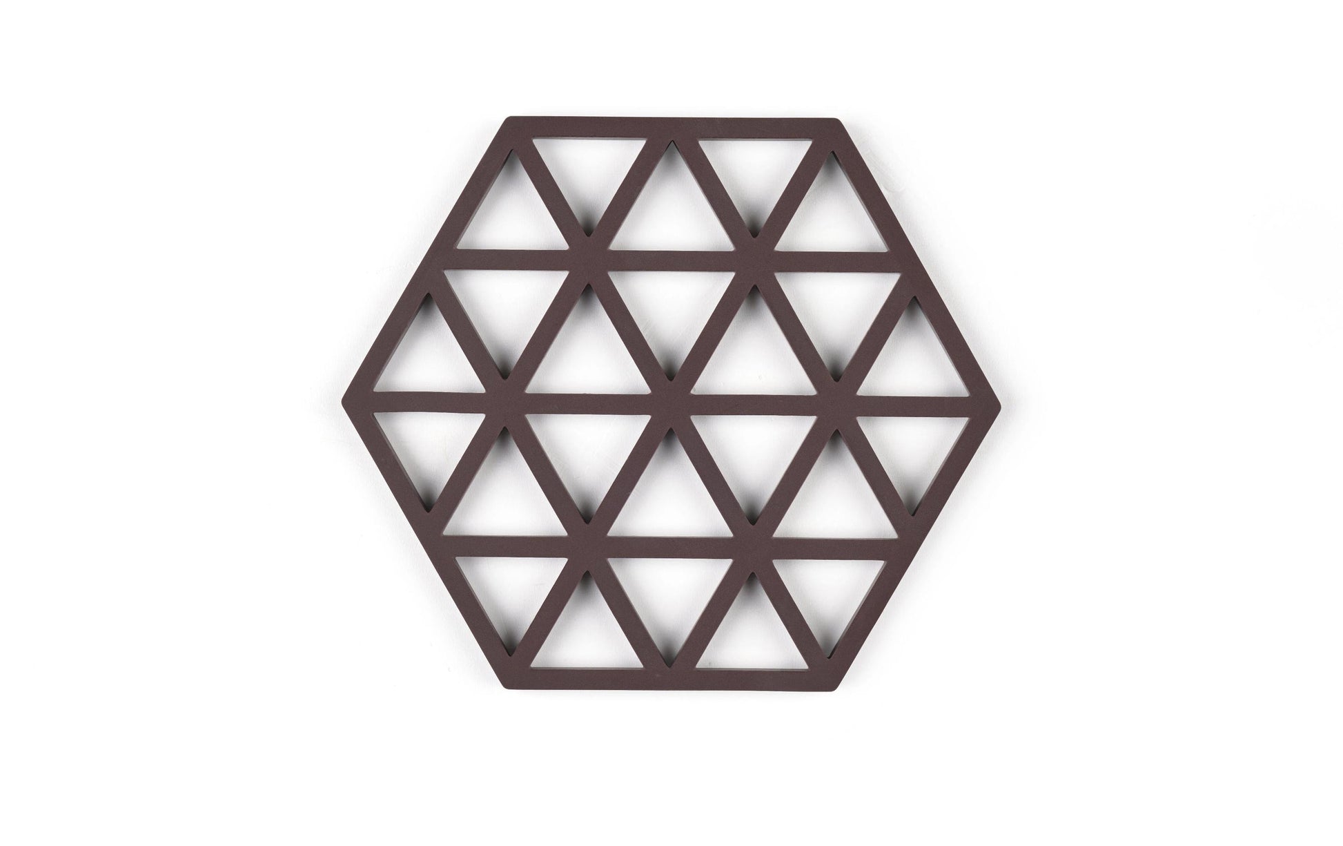 Zone Denmark Triangles – Topfuntersetzer 16 × 14 × 0,9 cm, Silikon, Kalamata