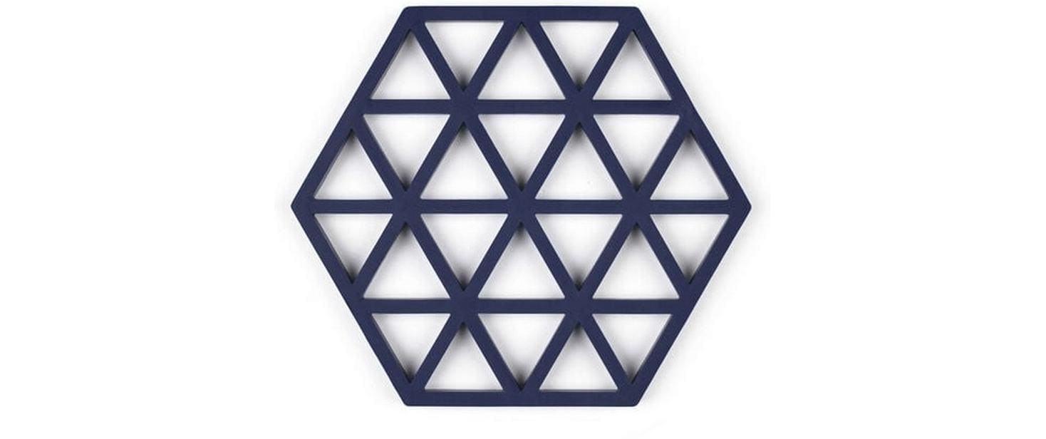 Zone Denmark Topfuntersetzer 14 × 16 × 0,9 cm, Silikon, Nachtblau
