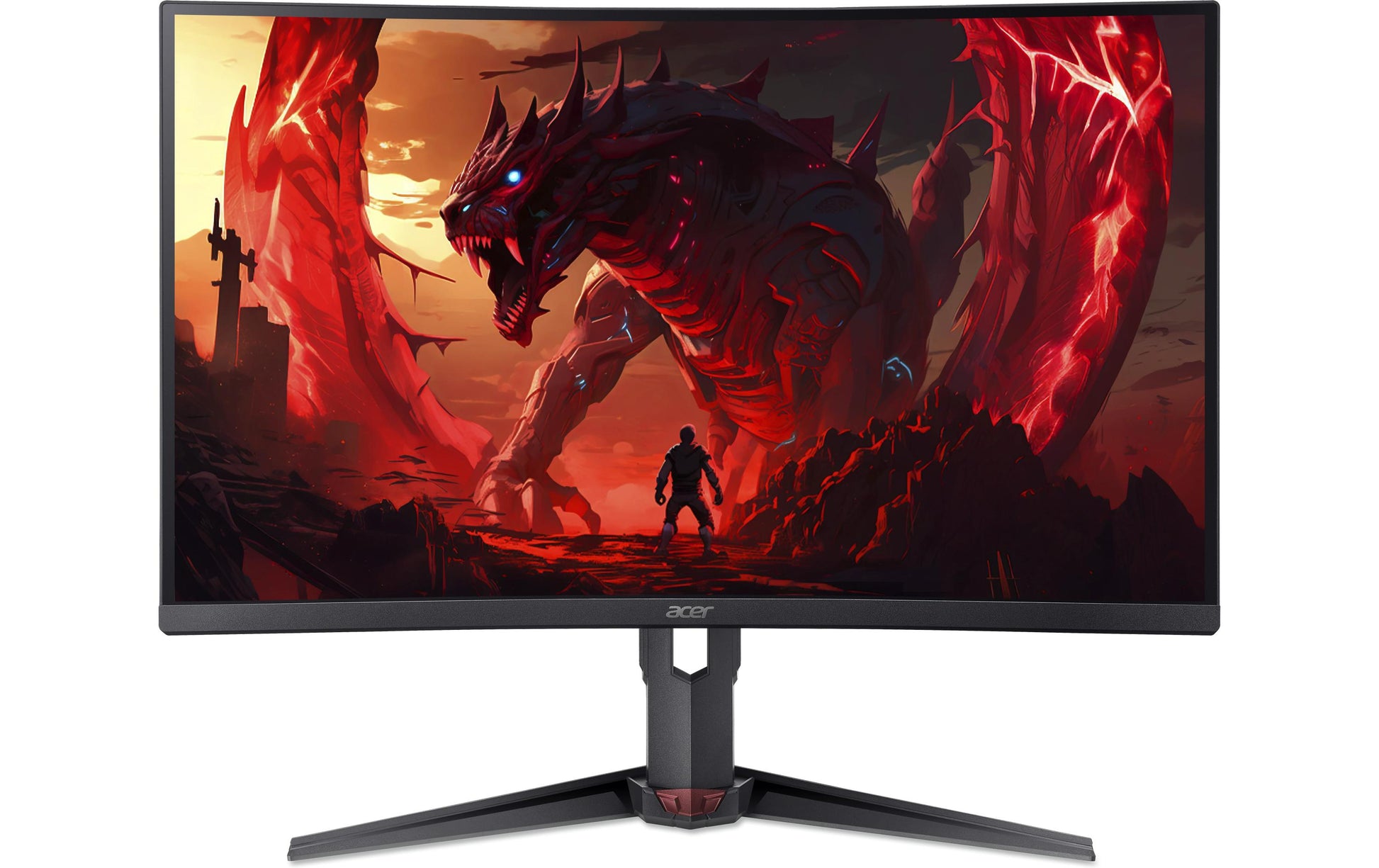 Acer Nitro XZ32QXC Ergo – 31,5", Gebogen 1000R, 2560 × 1440 (WQHD), VA, 280 Hz, HDR10