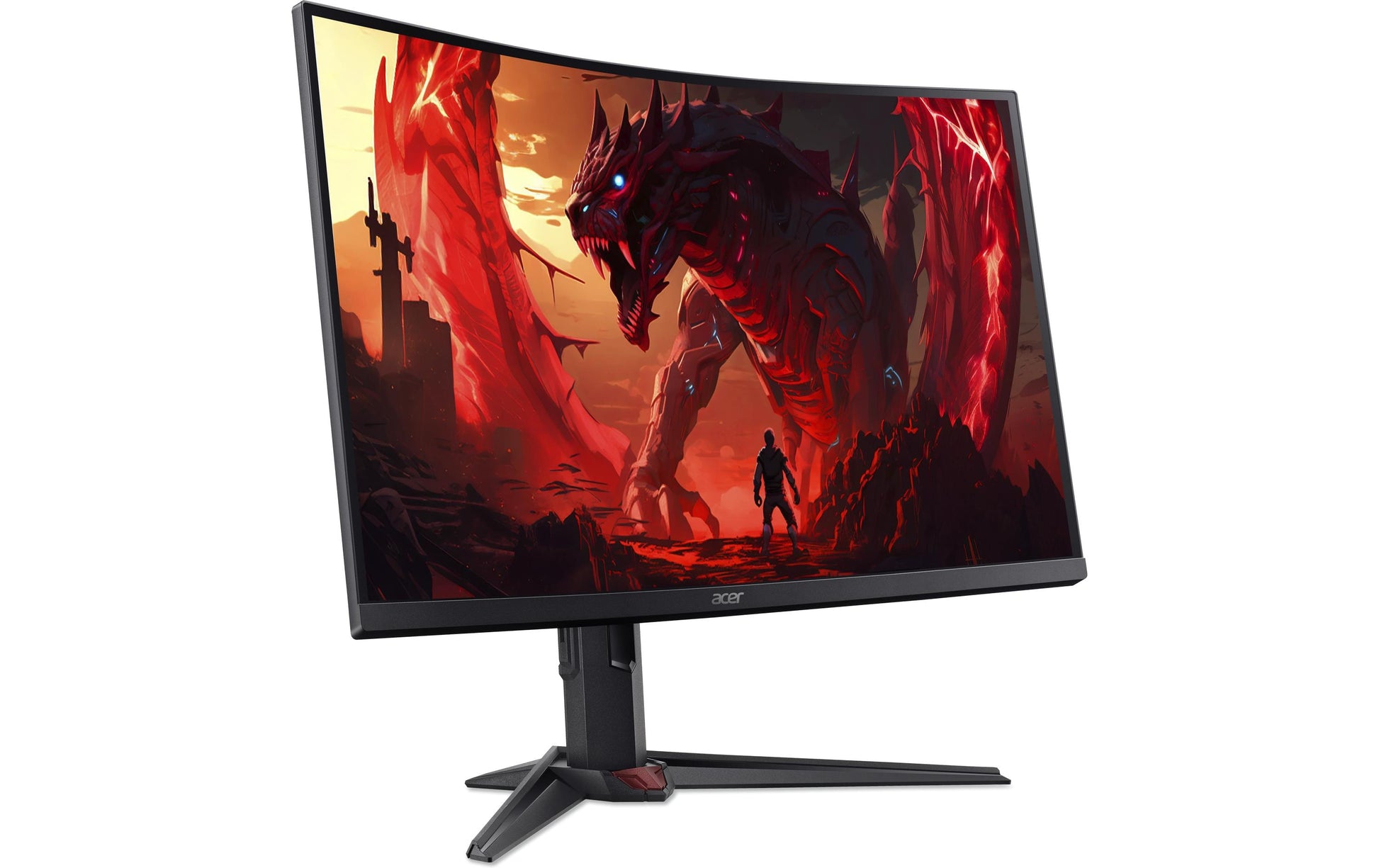 Acer Nitro XZ32QXC Ergo – 31,5", Gebogen 1000R, 2560 × 1440 (WQHD), VA, 280 Hz, HDR10