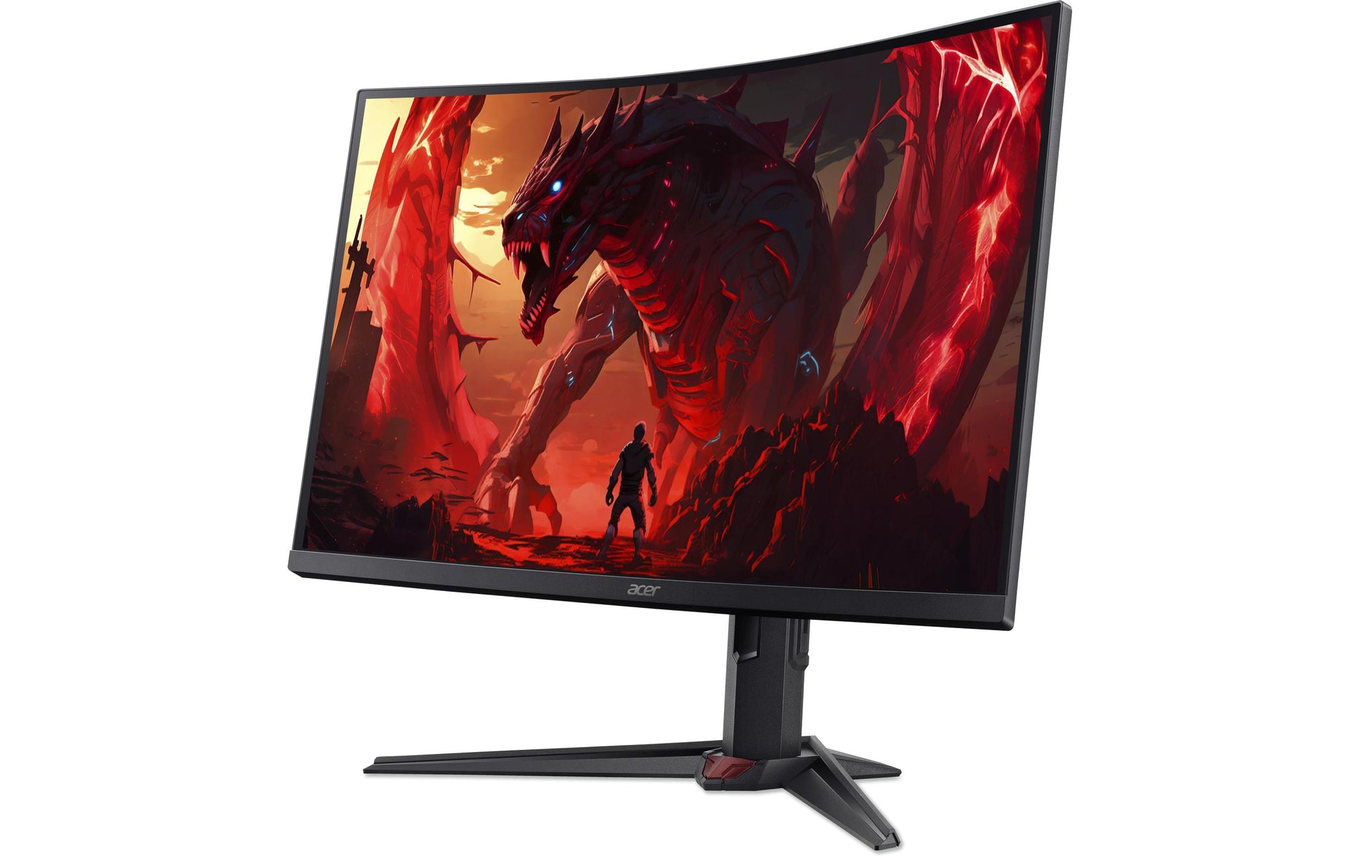 Acer Nitro XZ32QXC Ergo – 31,5", Gebogen 1000R, 2560 × 1440 (WQHD), VA, 280 Hz, HDR10